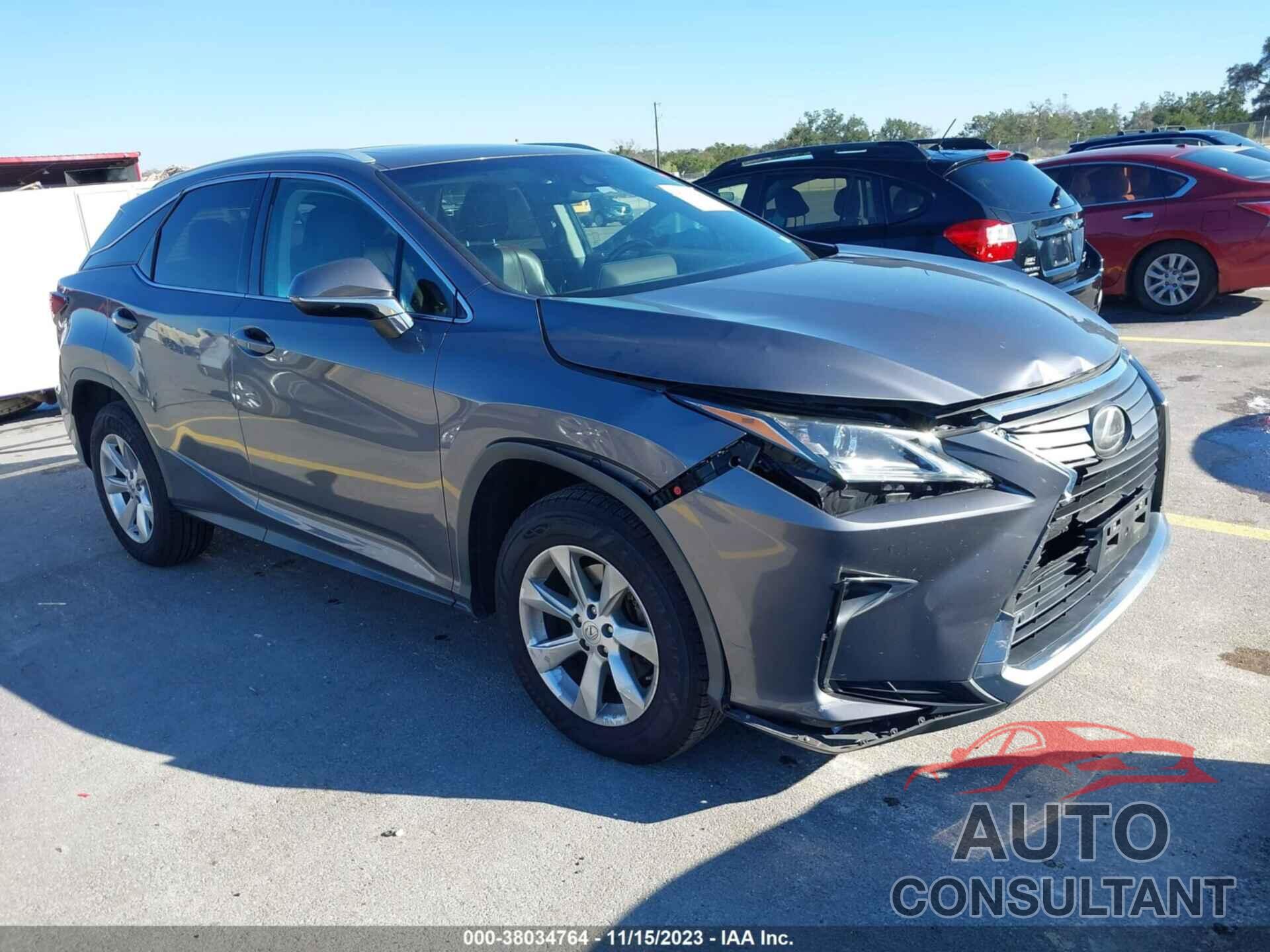 LEXUS RX 350 2017 - 2T2ZZMCA5HC045036