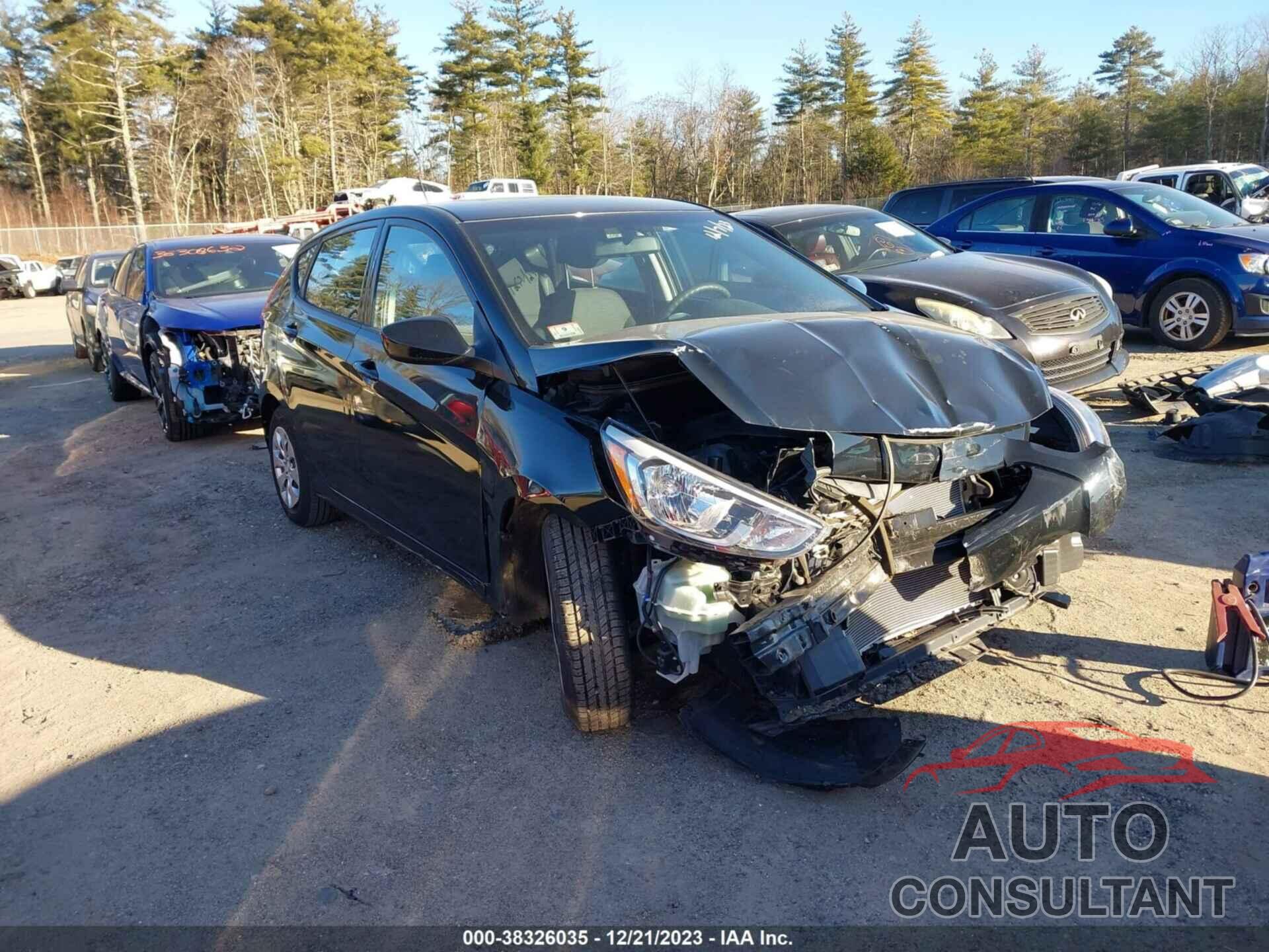 HYUNDAI ACCENT 2016 - KMHCT5AE1GU296530