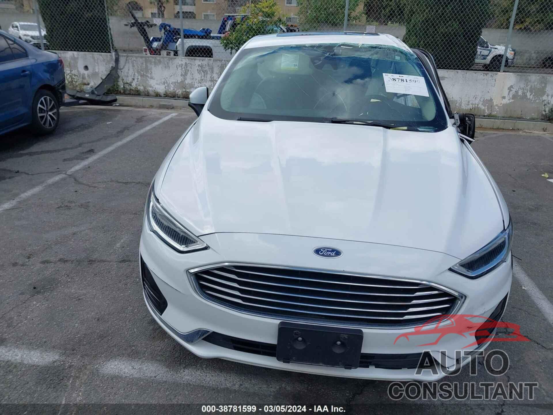 FORD FUSION 2019 - 3FA6P0MU0KR119629