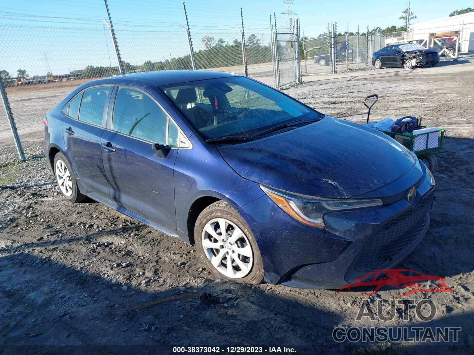 TOYOTA COROLLA 2022 - jtdepmae1nj200387