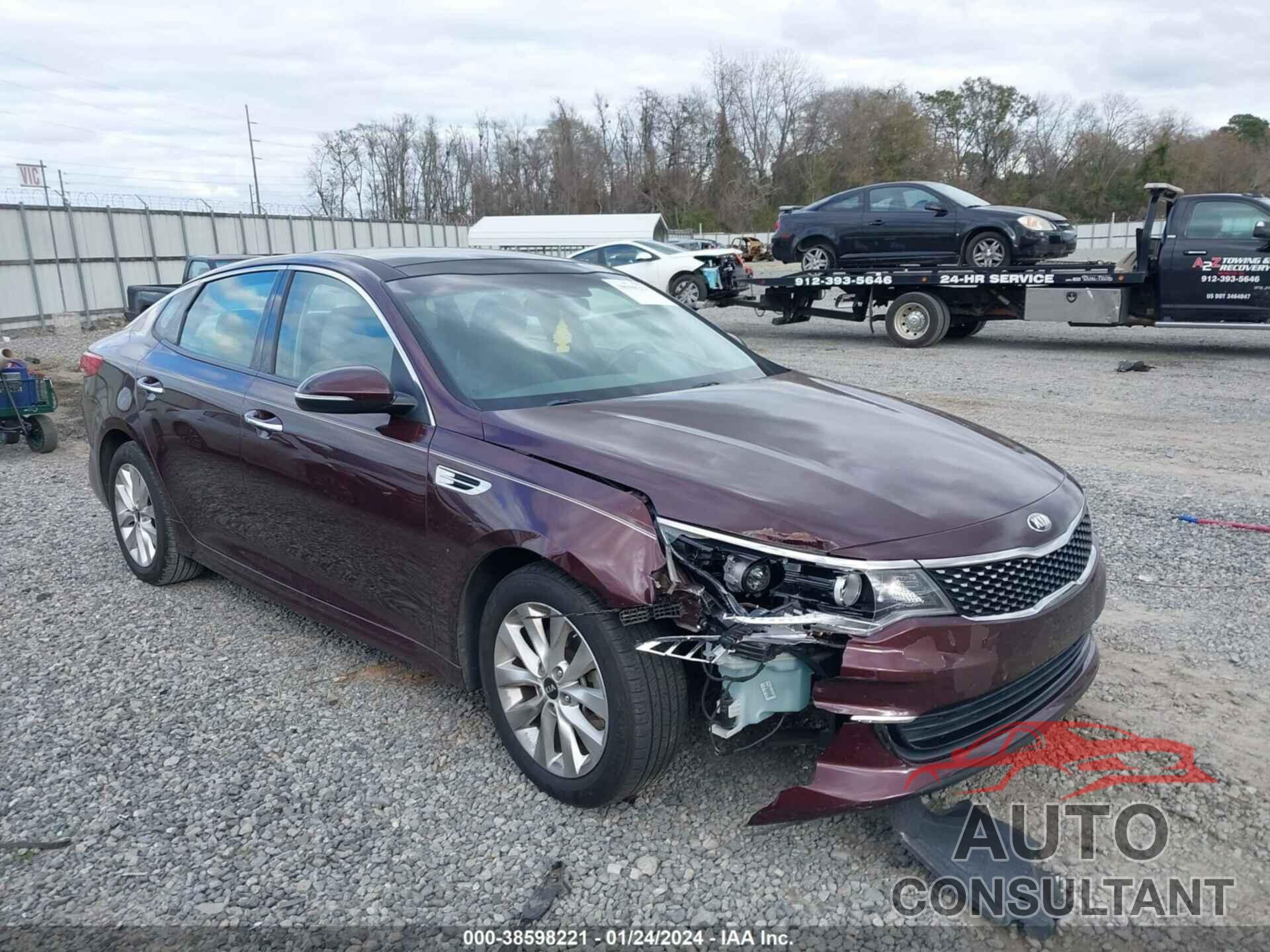 KIA OPTIMA 2016 - 5XXGU4L34GG009969