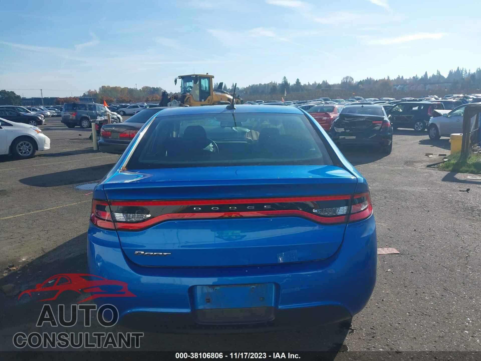 DODGE DART 2015 - 1C3CDFAA1FD345782