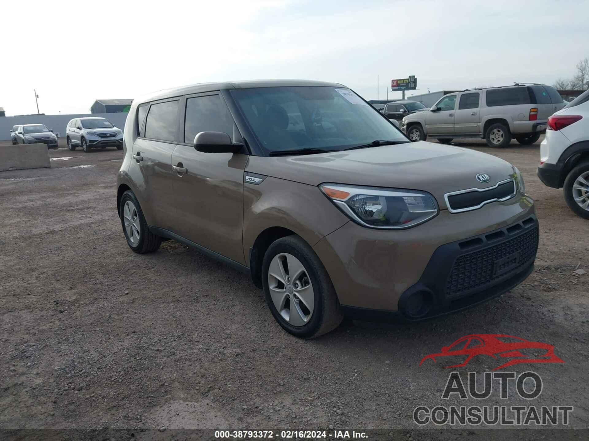 KIA SOUL 2016 - KNDJN2A20G7256884