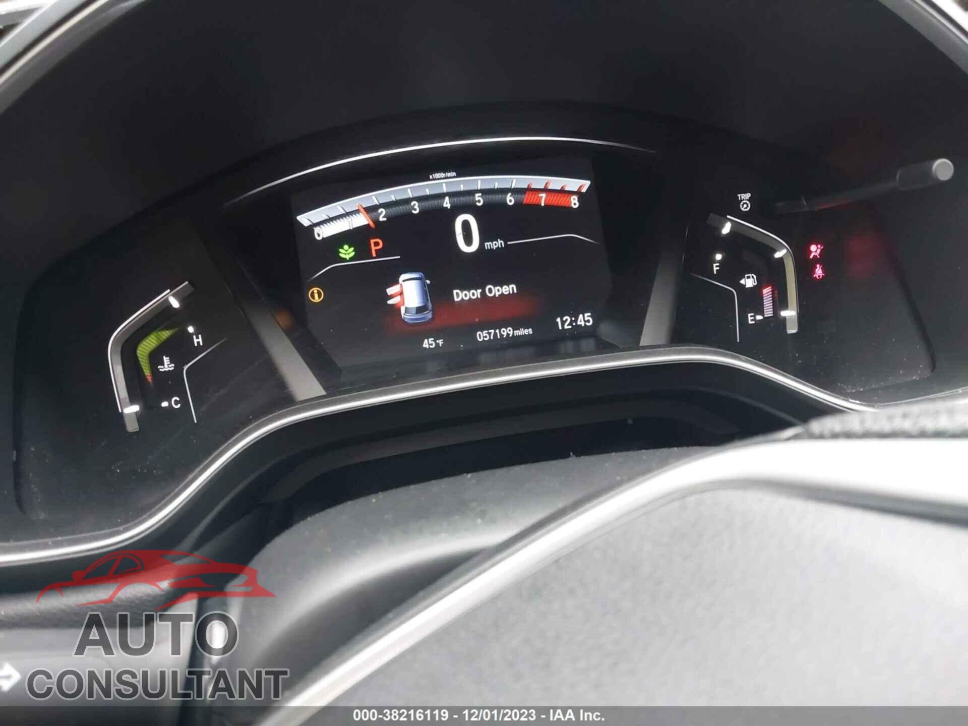 HONDA CR-V 2019 - 7FARW2H56KE007724