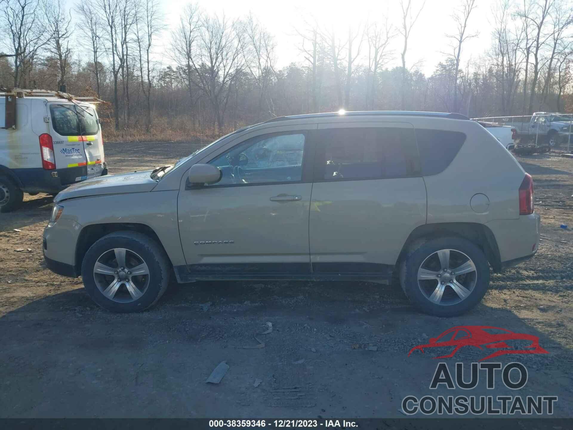 JEEP COMPASS 2017 - 1C4NJDEB5HD168273