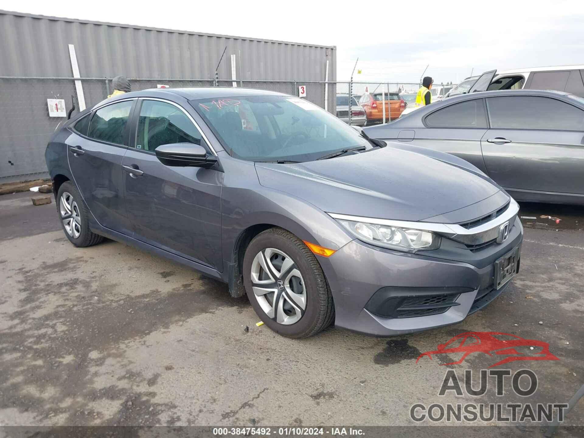 HONDA CIVIC 2016 - 19XFC2F51GE243365