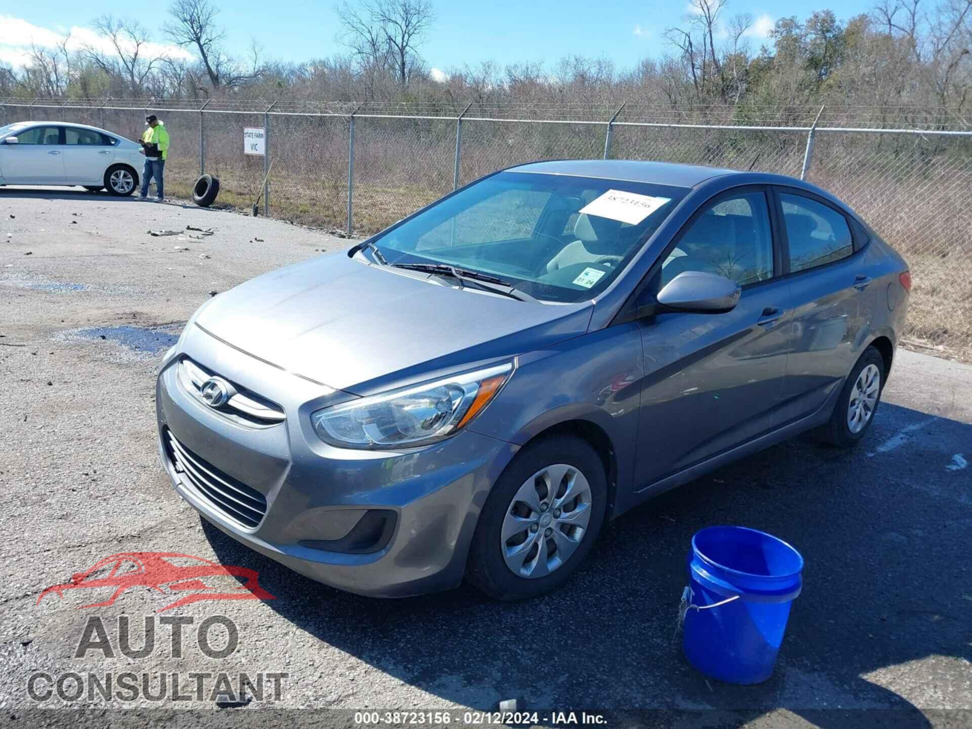 HYUNDAI ACCENT 2017 - KMHCT4AE7HU307445