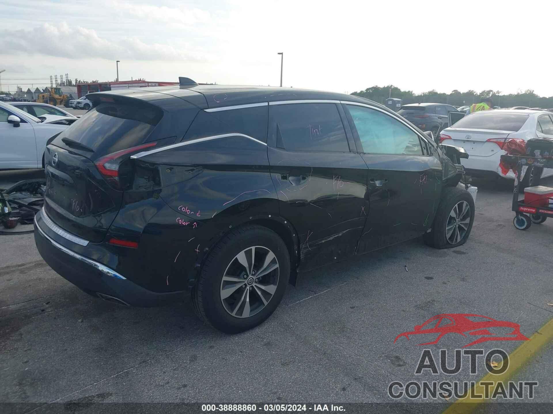 NISSAN MURANO 2021 - 5N1AZ2AJ9MC115371