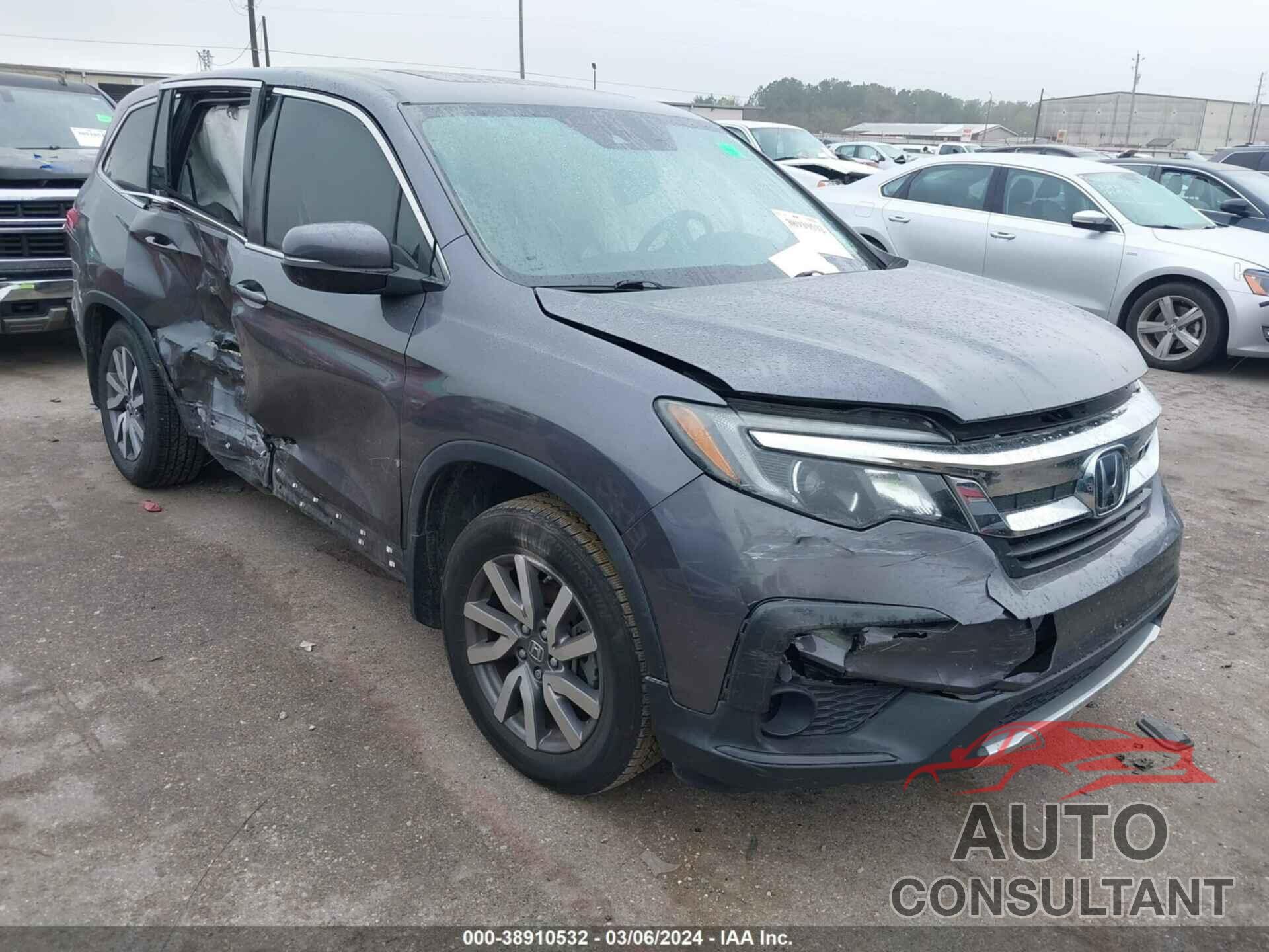 HONDA PILOT 2019 - 5FNYF5H54KB028340