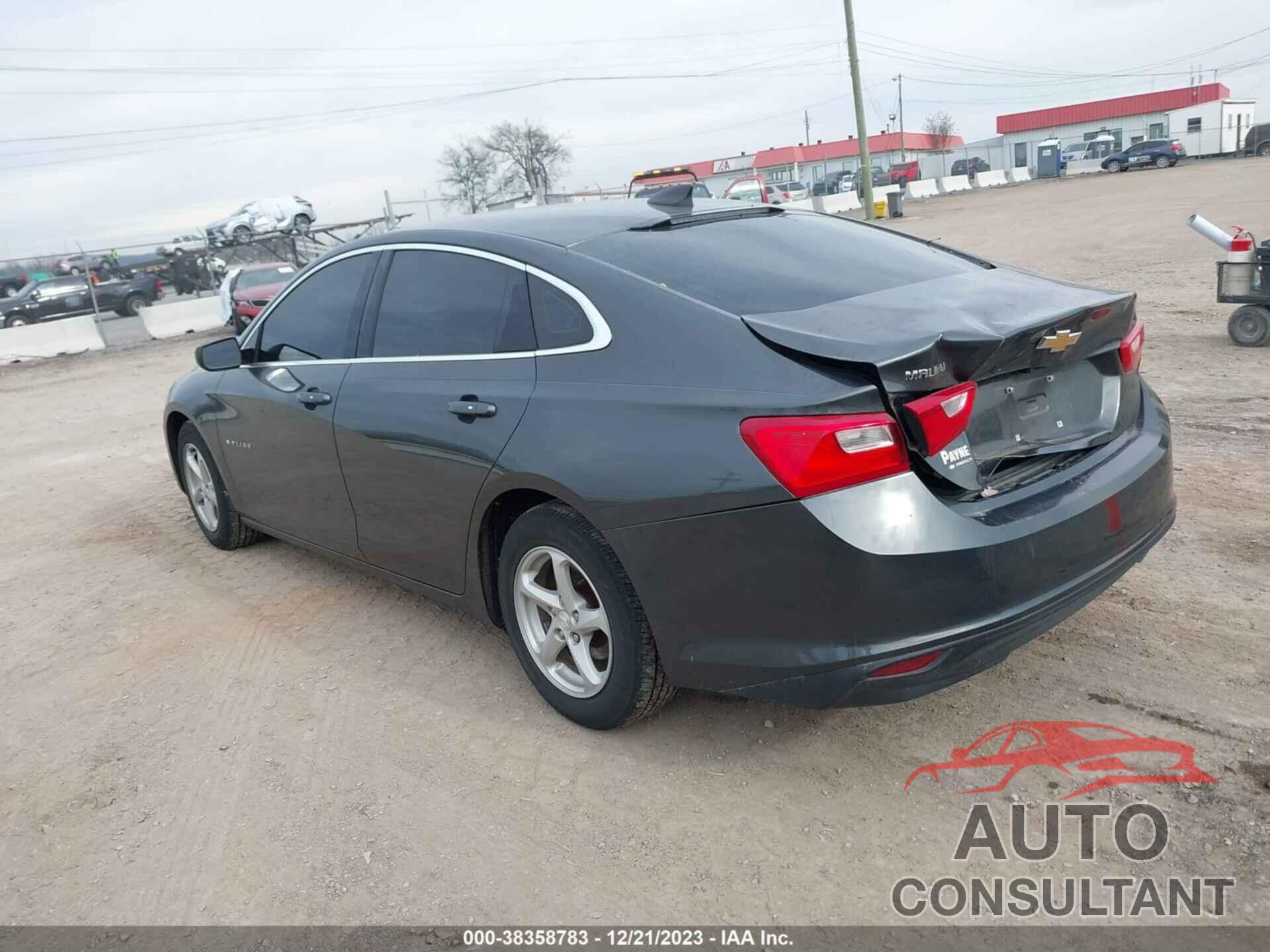 CHEVROLET MALIBU 2017 - 1G1ZB5ST9HF165391