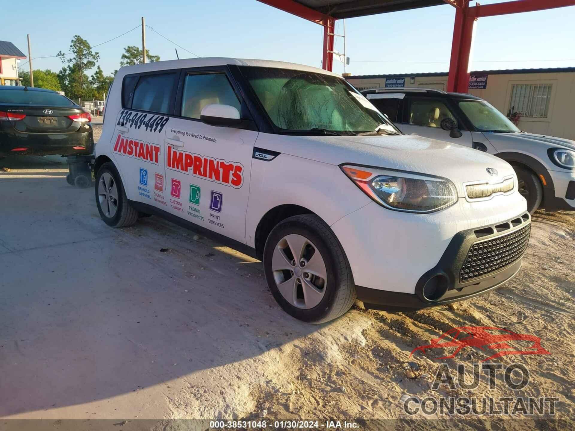 KIA SOUL 2016 - KNDJN2A2XG7305640