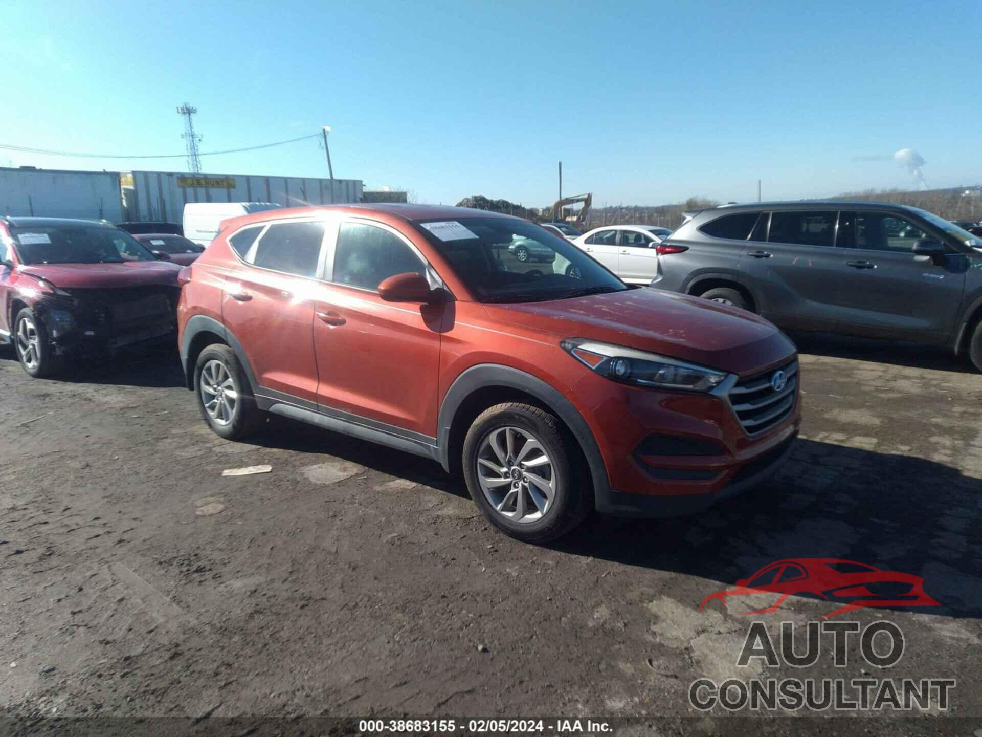 HYUNDAI TUCSON 2017 - KM8J23A43HU530478