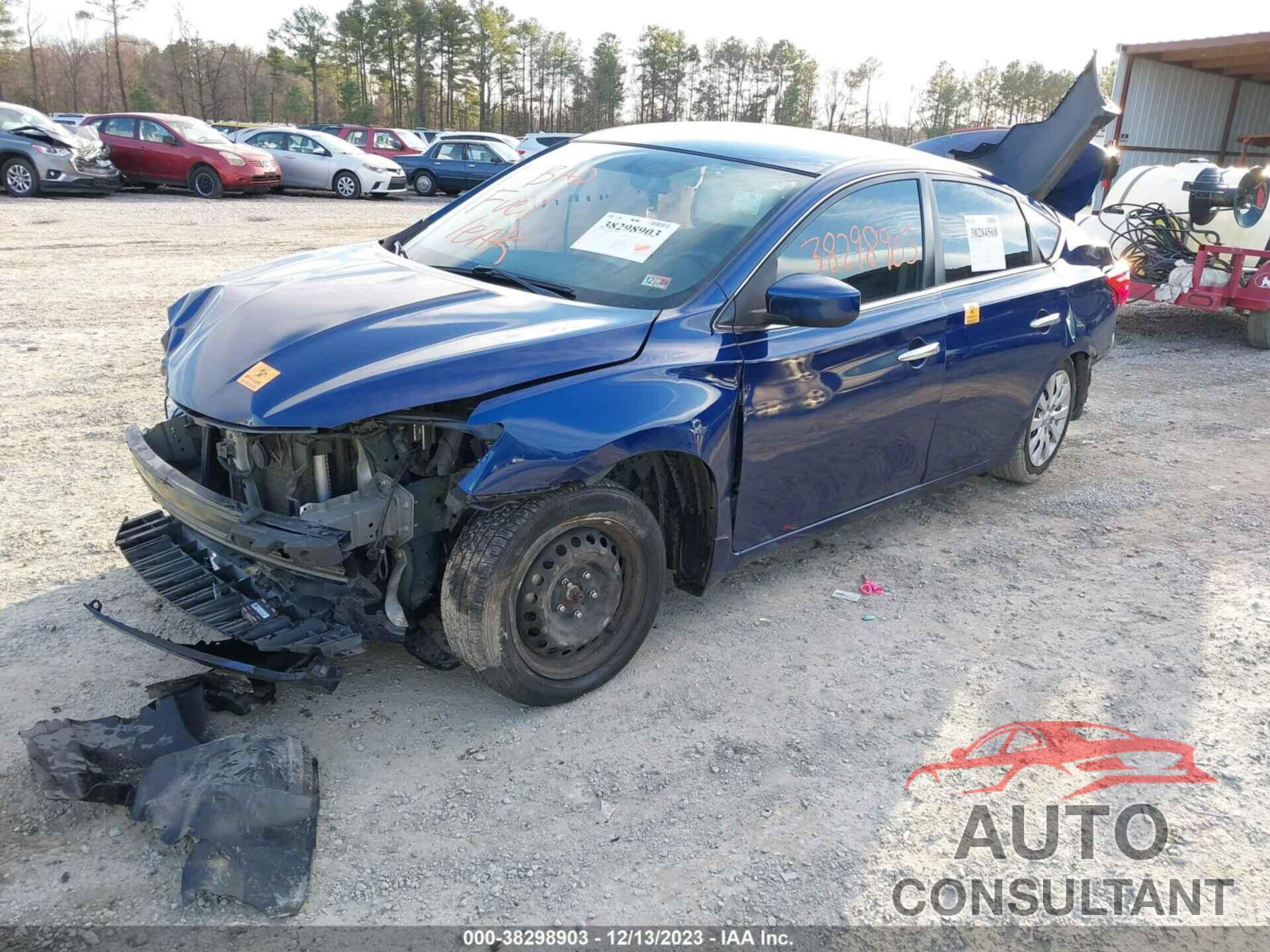 NISSAN SENTRA 2018 - 3N1AB7AP5JY331928