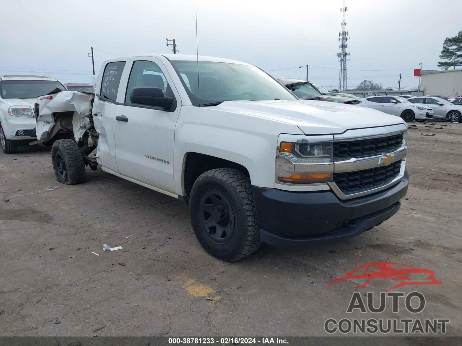 CHEVROLET SILVERADO 1500 2018 - 1GCVKNEHXJZ255876