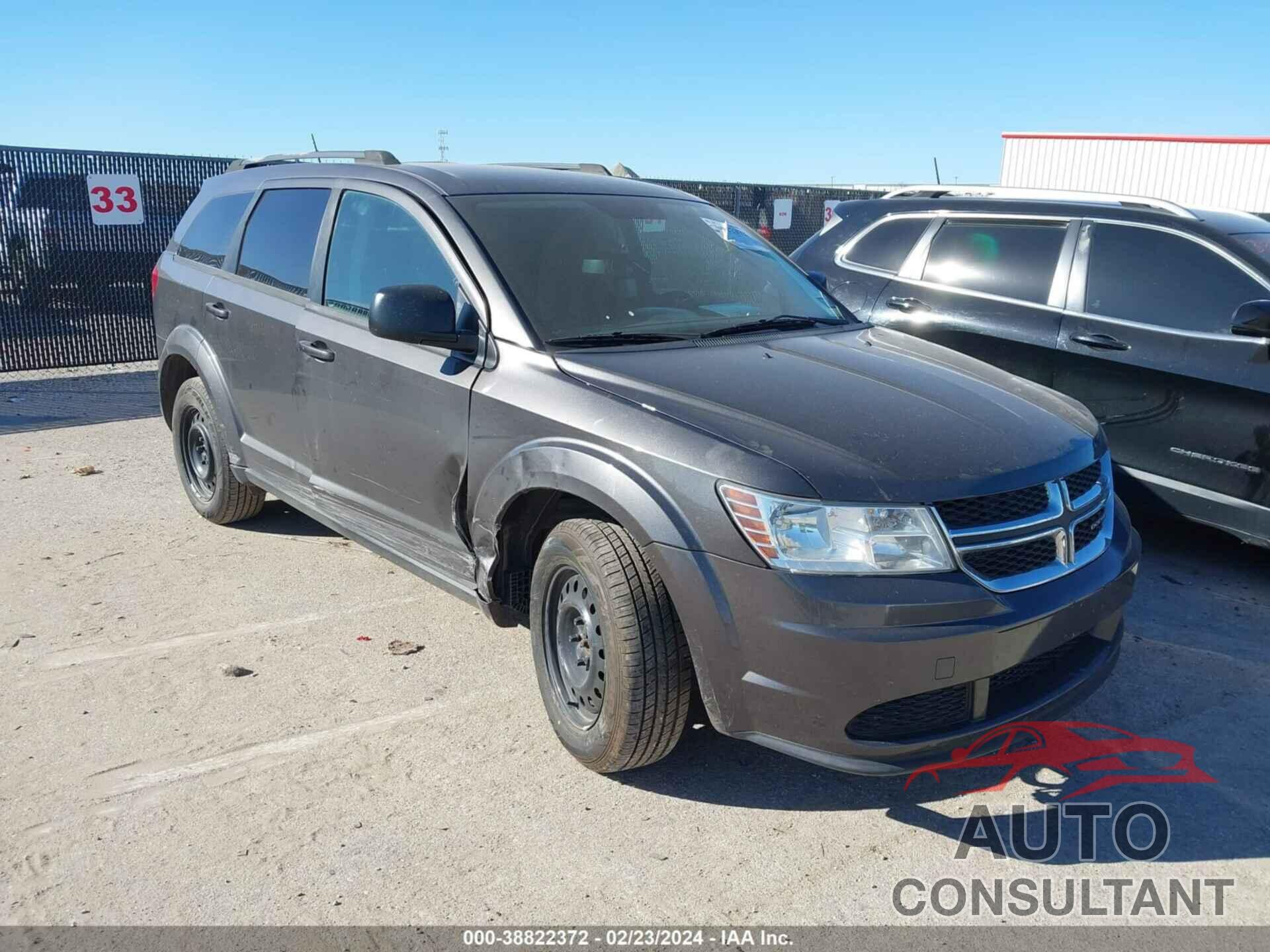DODGE JOURNEY 2017 - 3C4PDCAB3HT563787