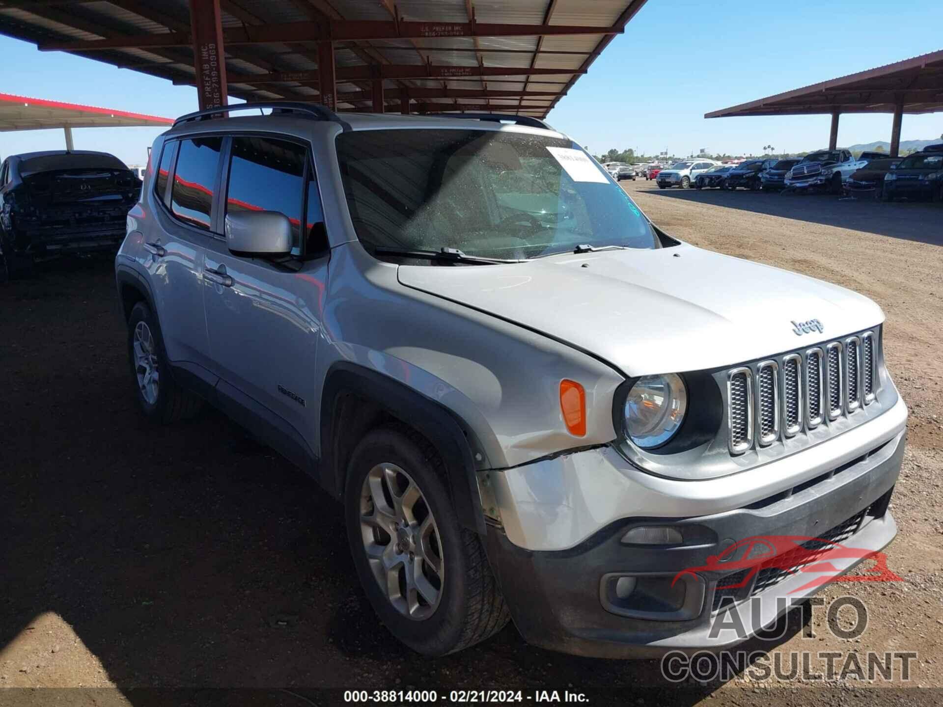 JEEP RENEGADE 2017 - ZACCJABB6HPE58078