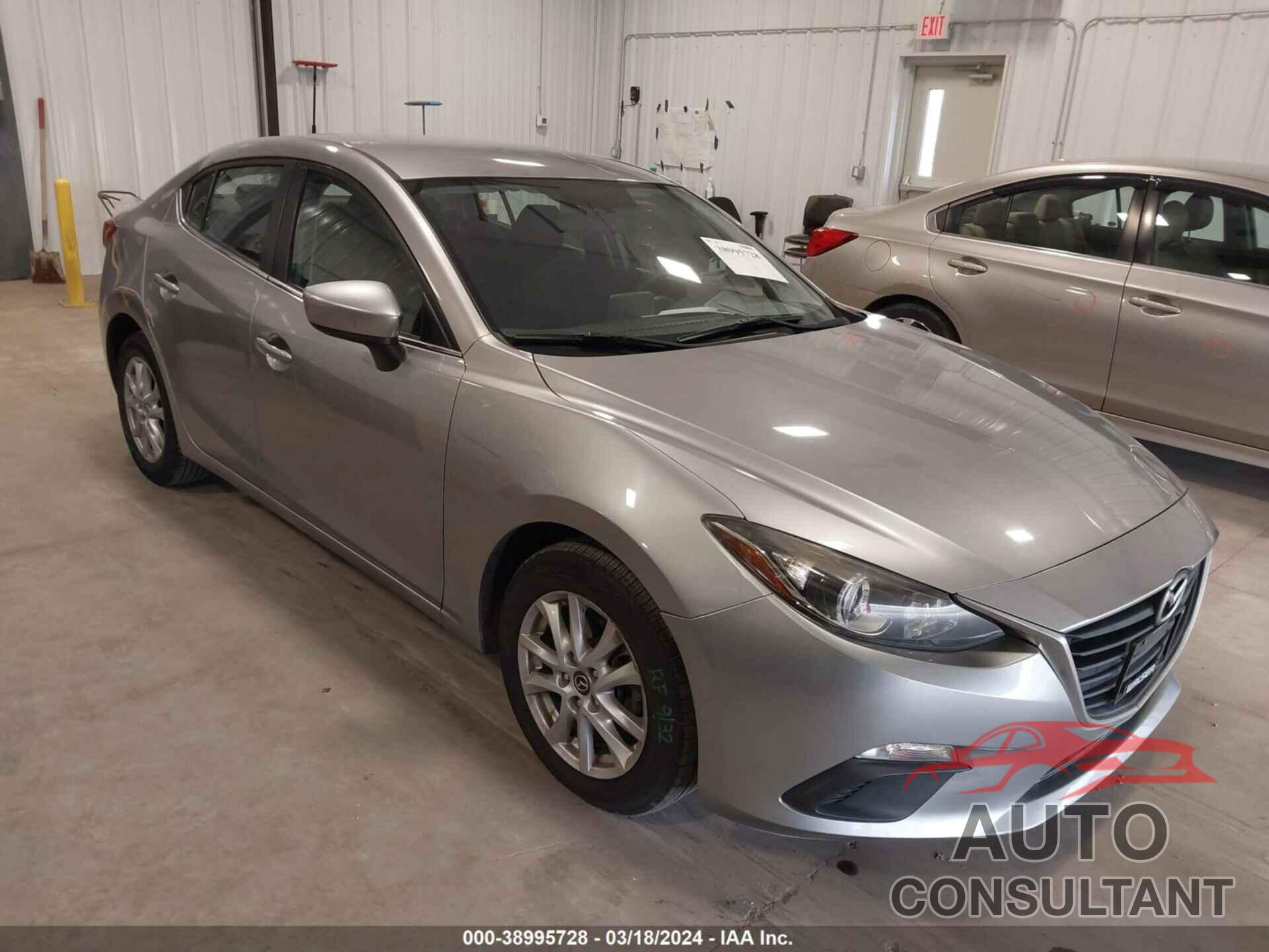 MAZDA MAZDA3 2016 - JM1BM1U79G1313563