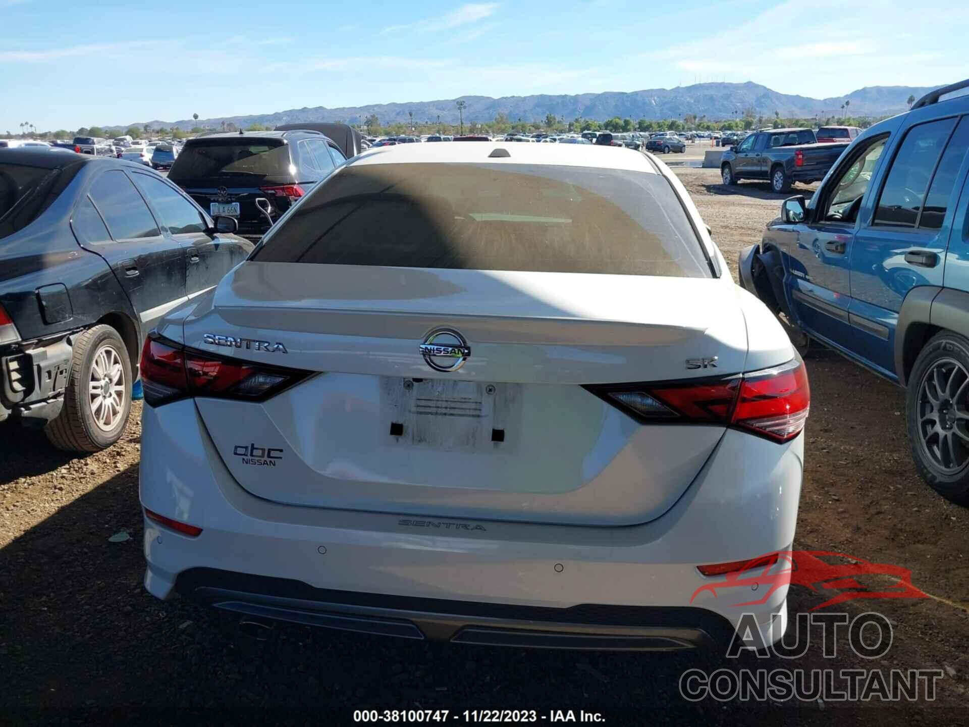 NISSAN SENTRA 2020 - 3N1AB8DV9LY280212