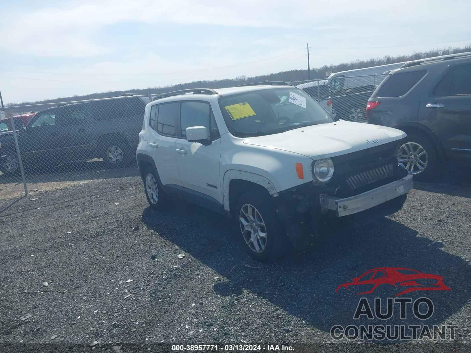 JEEP RENEGADE 2016 - ZACCJBBTXGPD74911