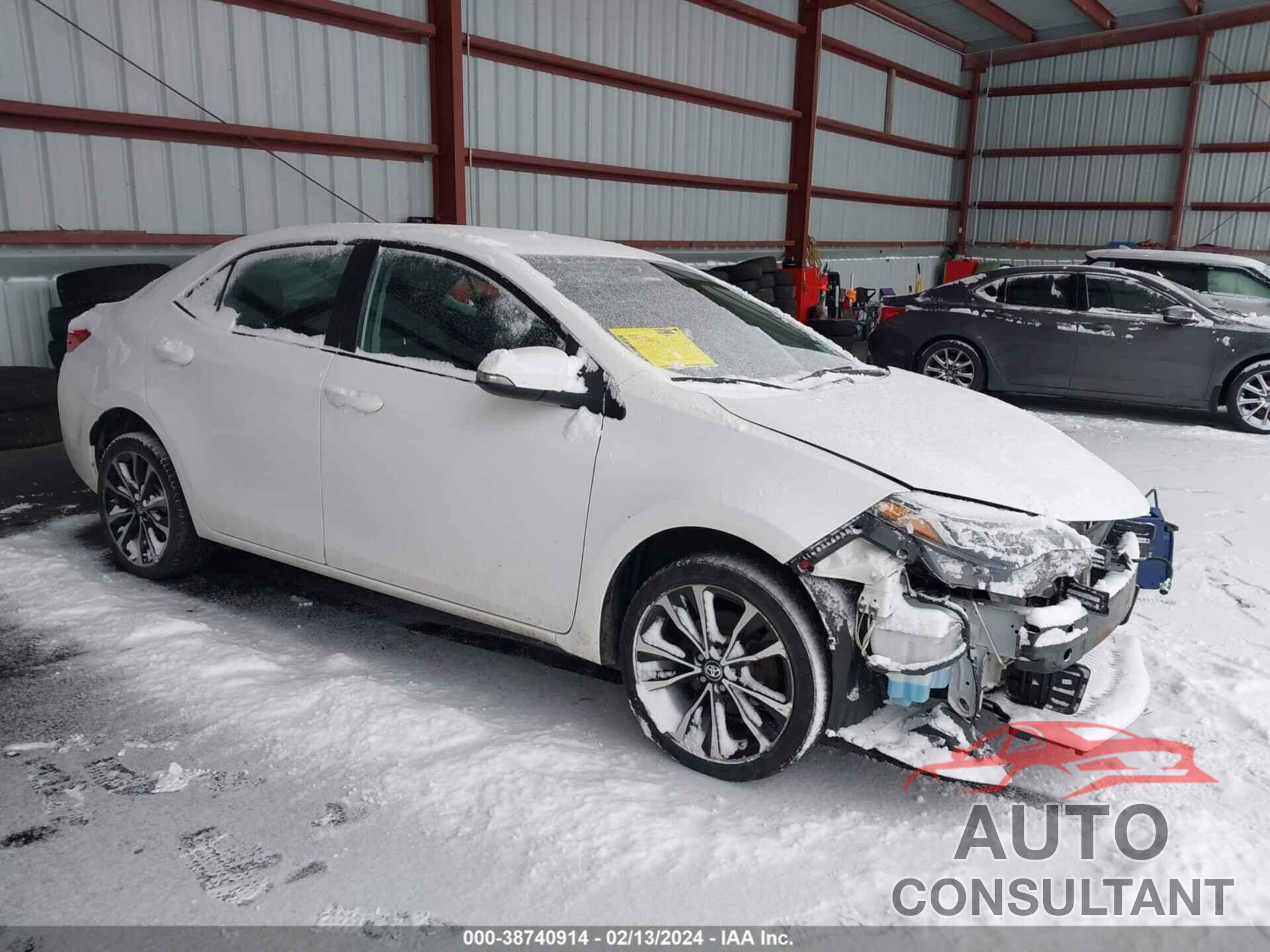 TOYOTA COROLLA 2018 - 2T1BURHE3JC060489