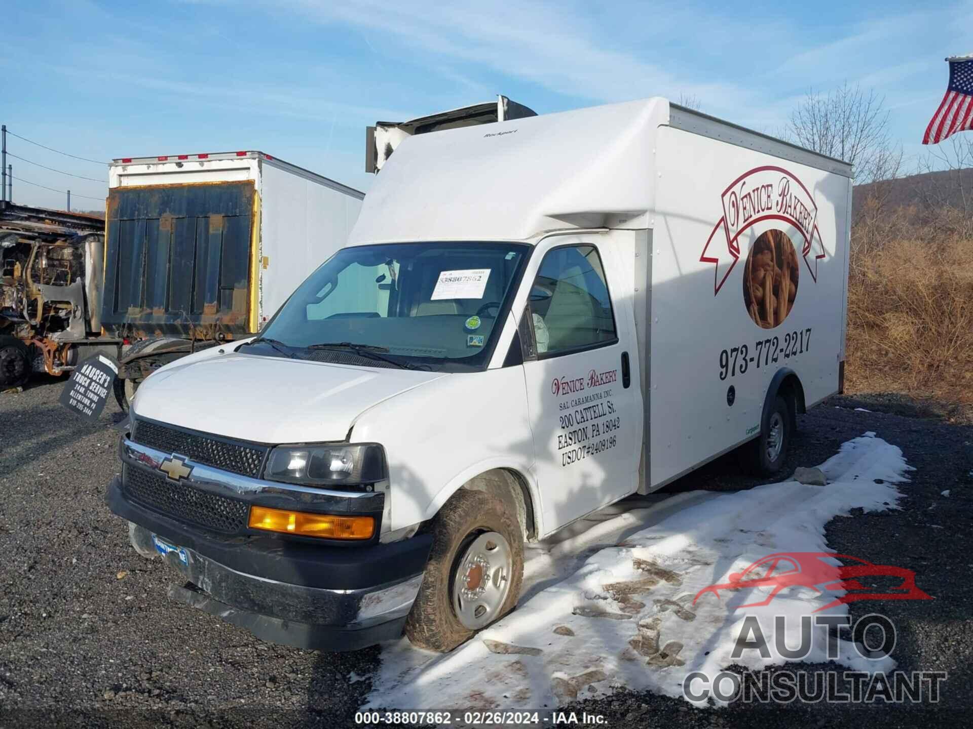 CHEVROLET EXPRESS CUTAWAY 2022 - 1GB0GSF72N1172743