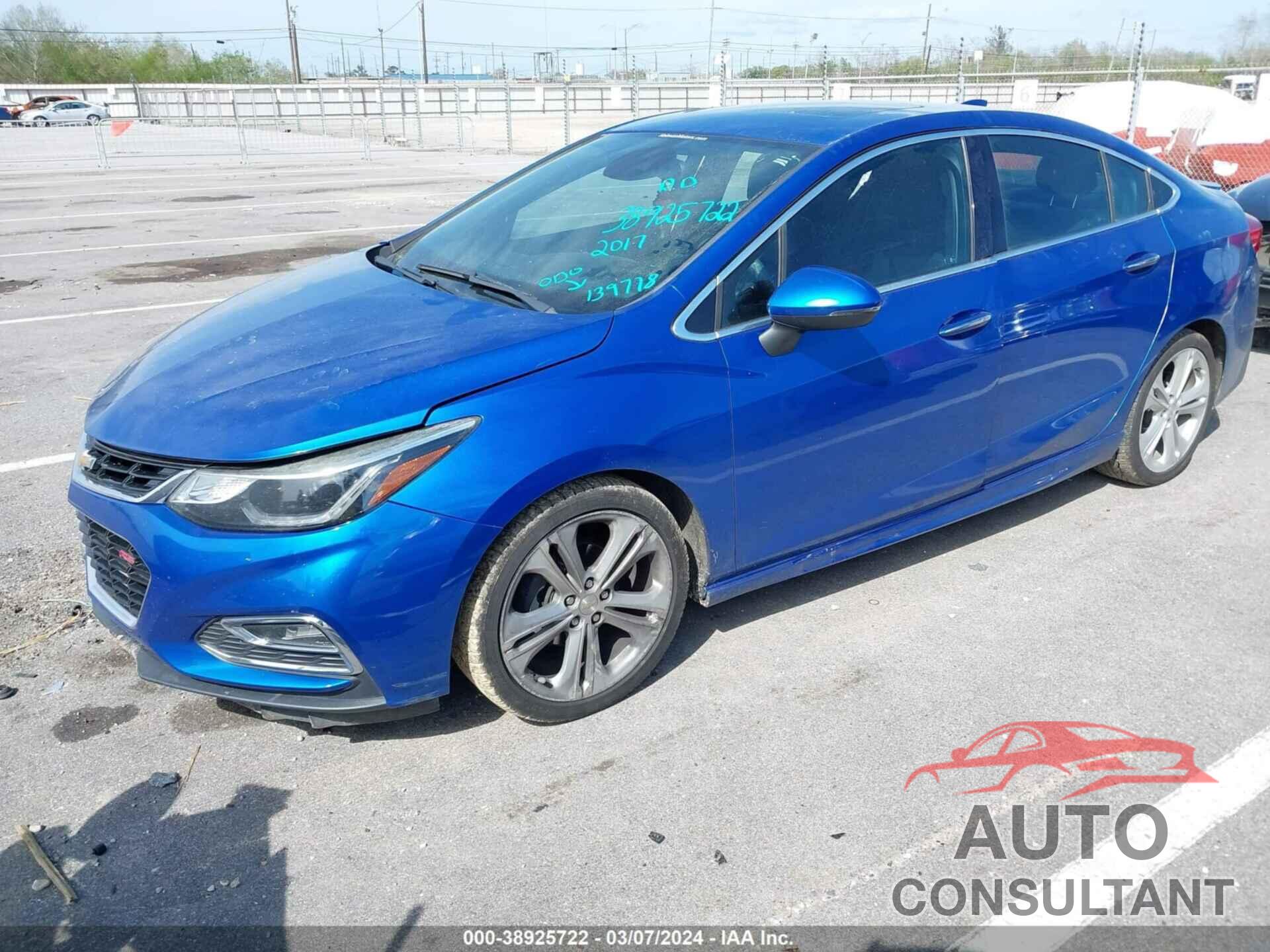 CHEVROLET CRUZE 2017 - 1G1BF5SM6H7114939