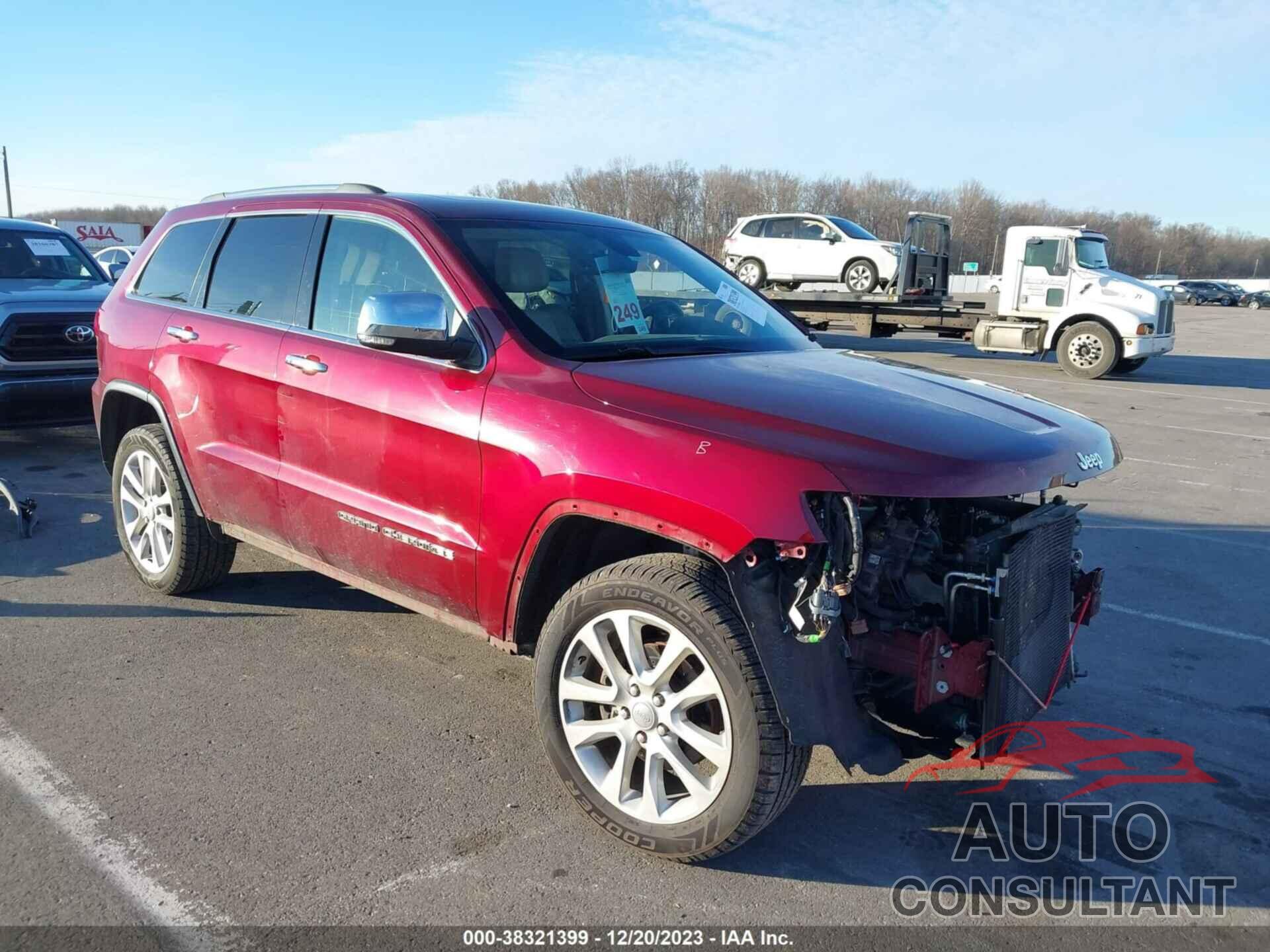 JEEP GRAND CHEROKEE 2017 - 1C4RJFBG1HC792428