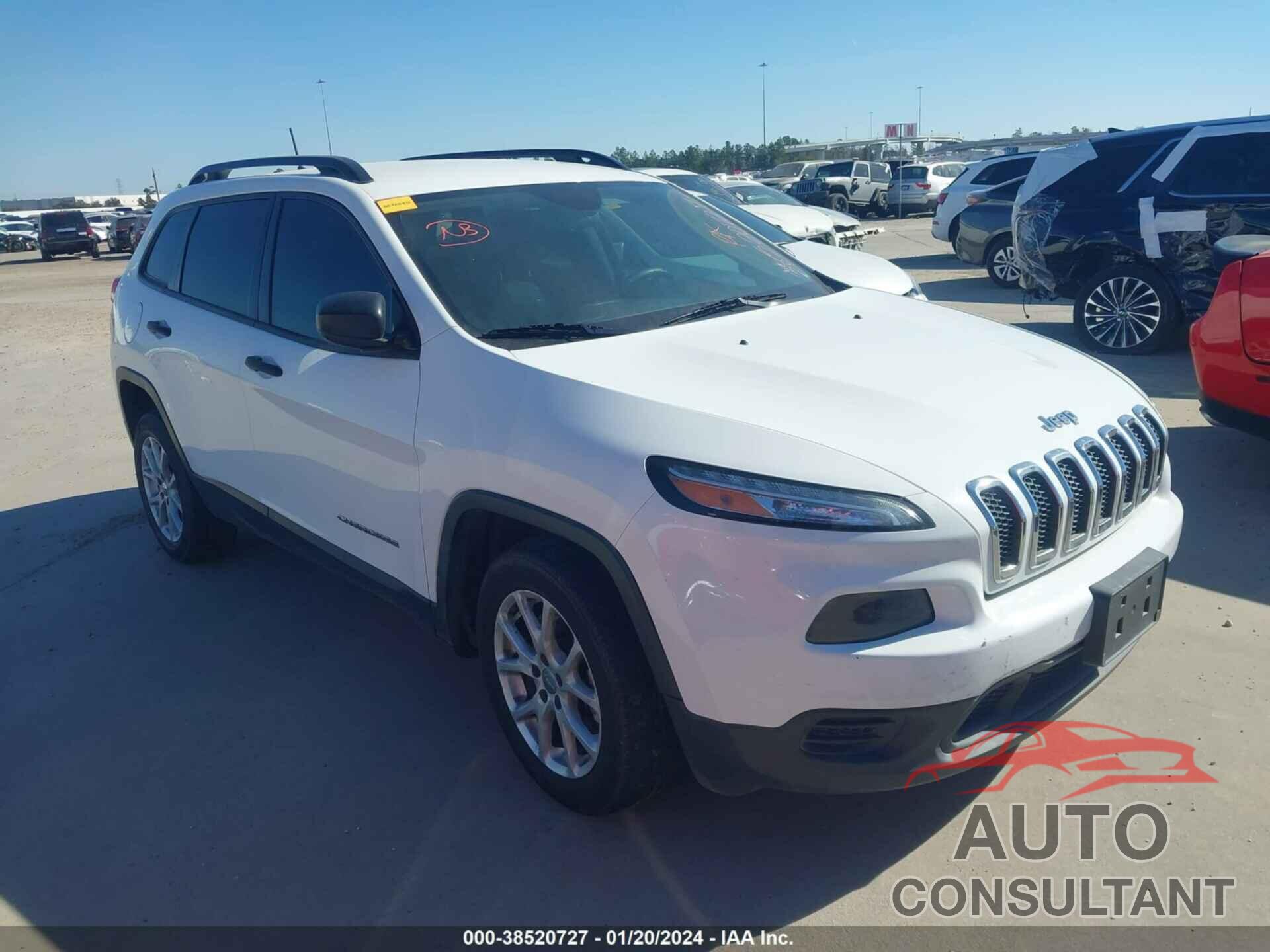 JEEP CHEROKEE 2016 - 1C4PJLAB6GW257345