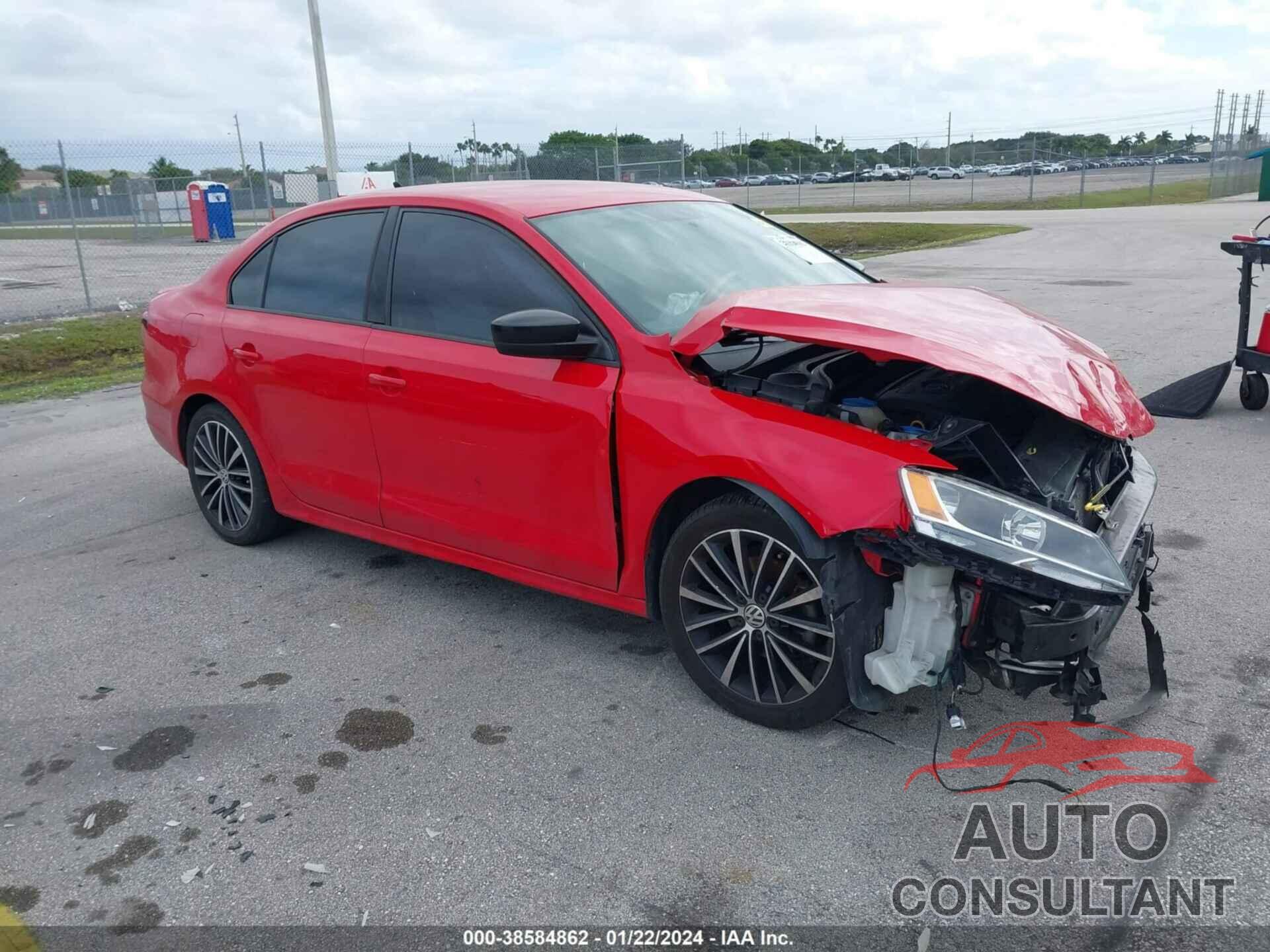 VOLKSWAGEN JETTA 2016 - 3VWD17AJXGM405883
