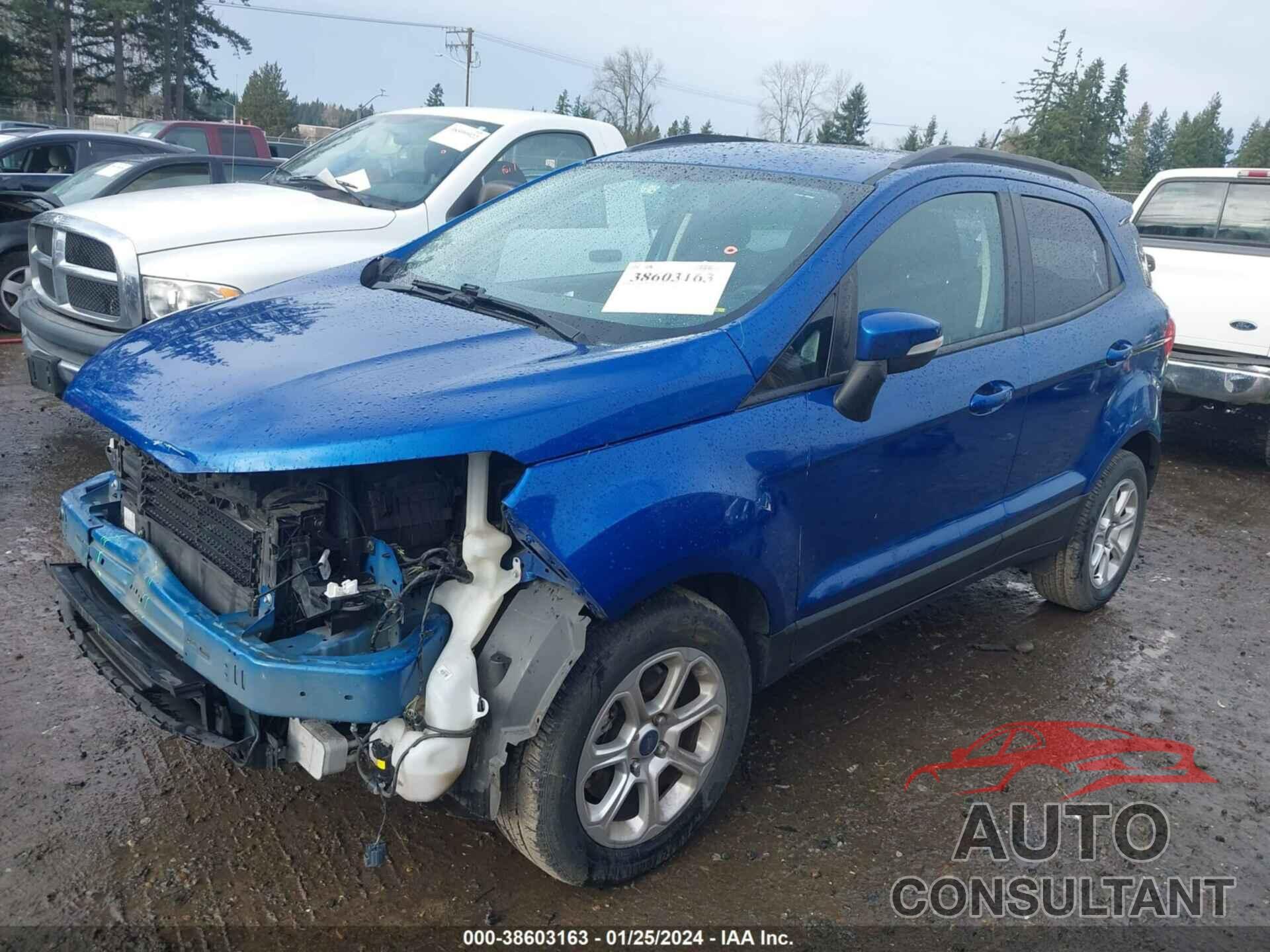 FORD ECOSPORT 2018 - MAJ3P1TE2JC235673