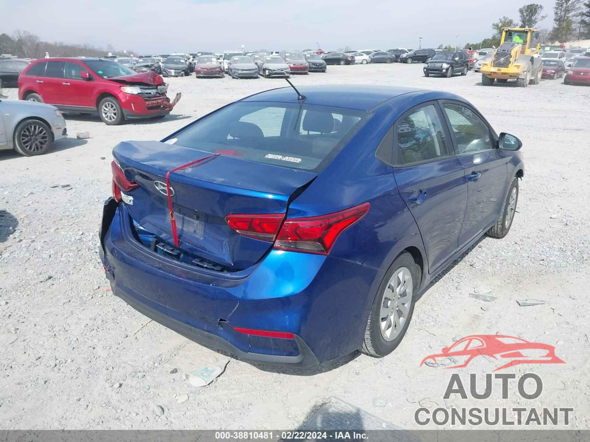 HYUNDAI ACCENT 2018 - 3KPC24A31JE032990