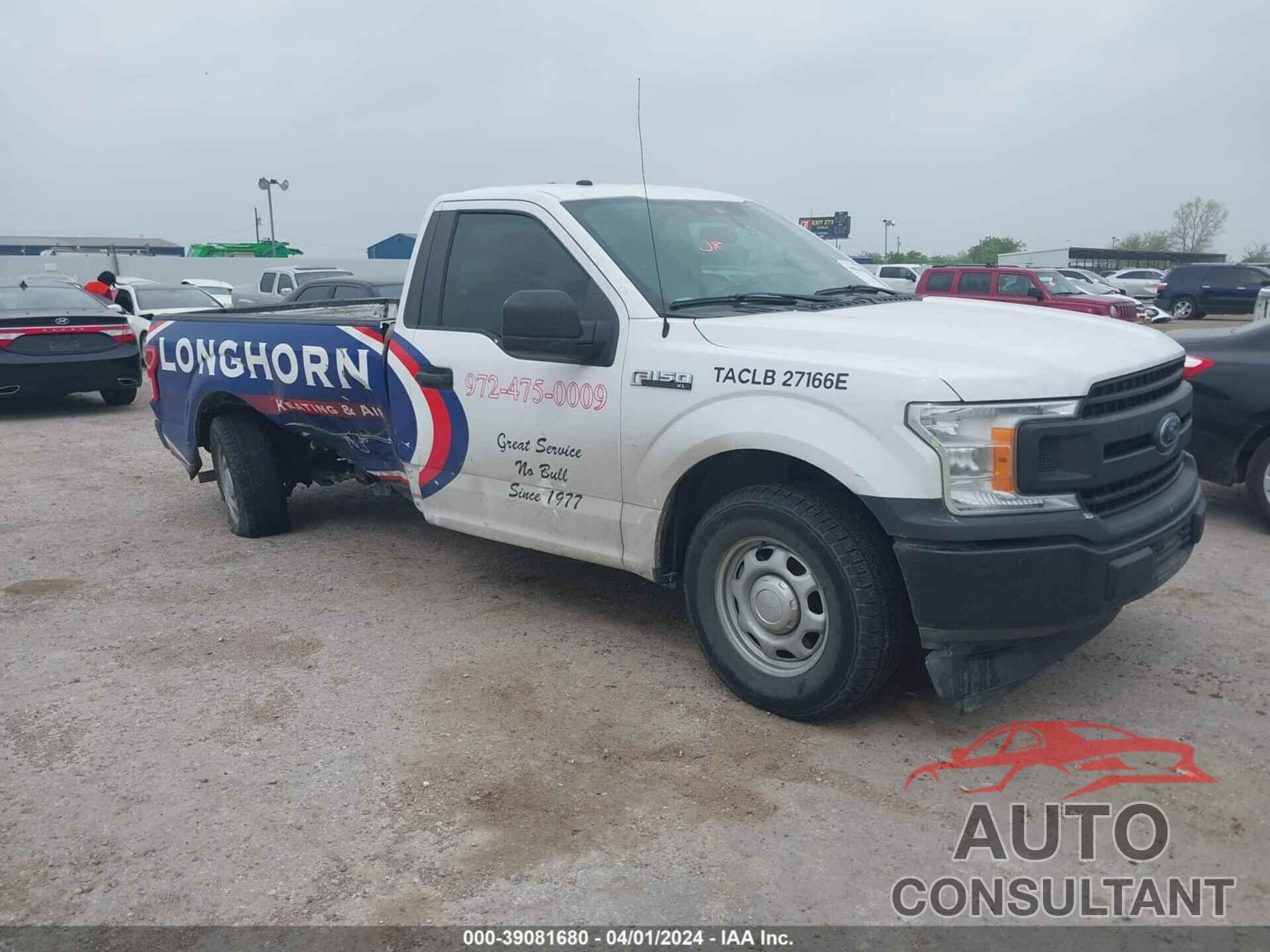 FORD F-150 2019 - 1FTMF1CBXKKF91271
