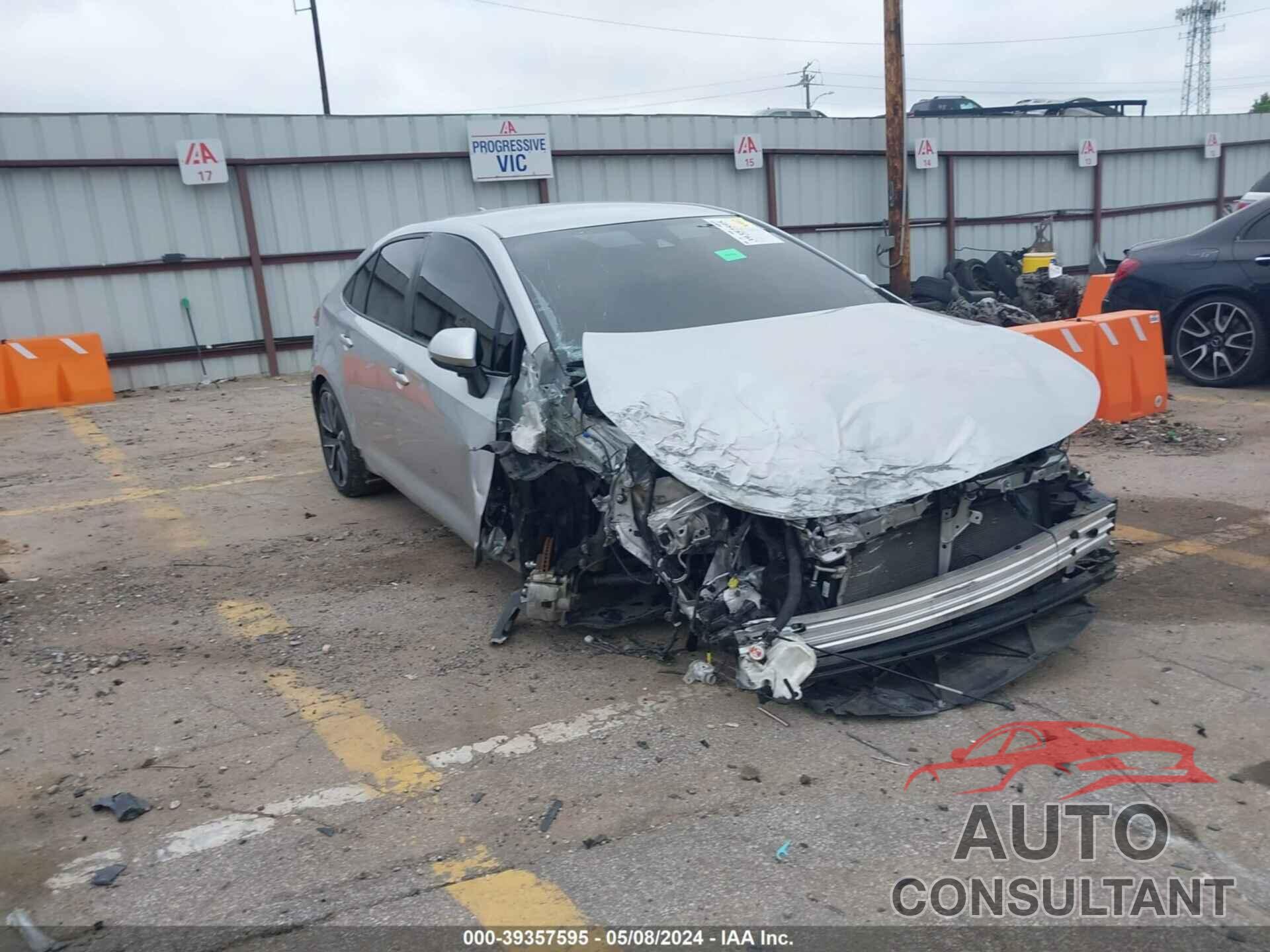 TOYOTA COROLLA 2021 - JTDS4MCE6MJ054382