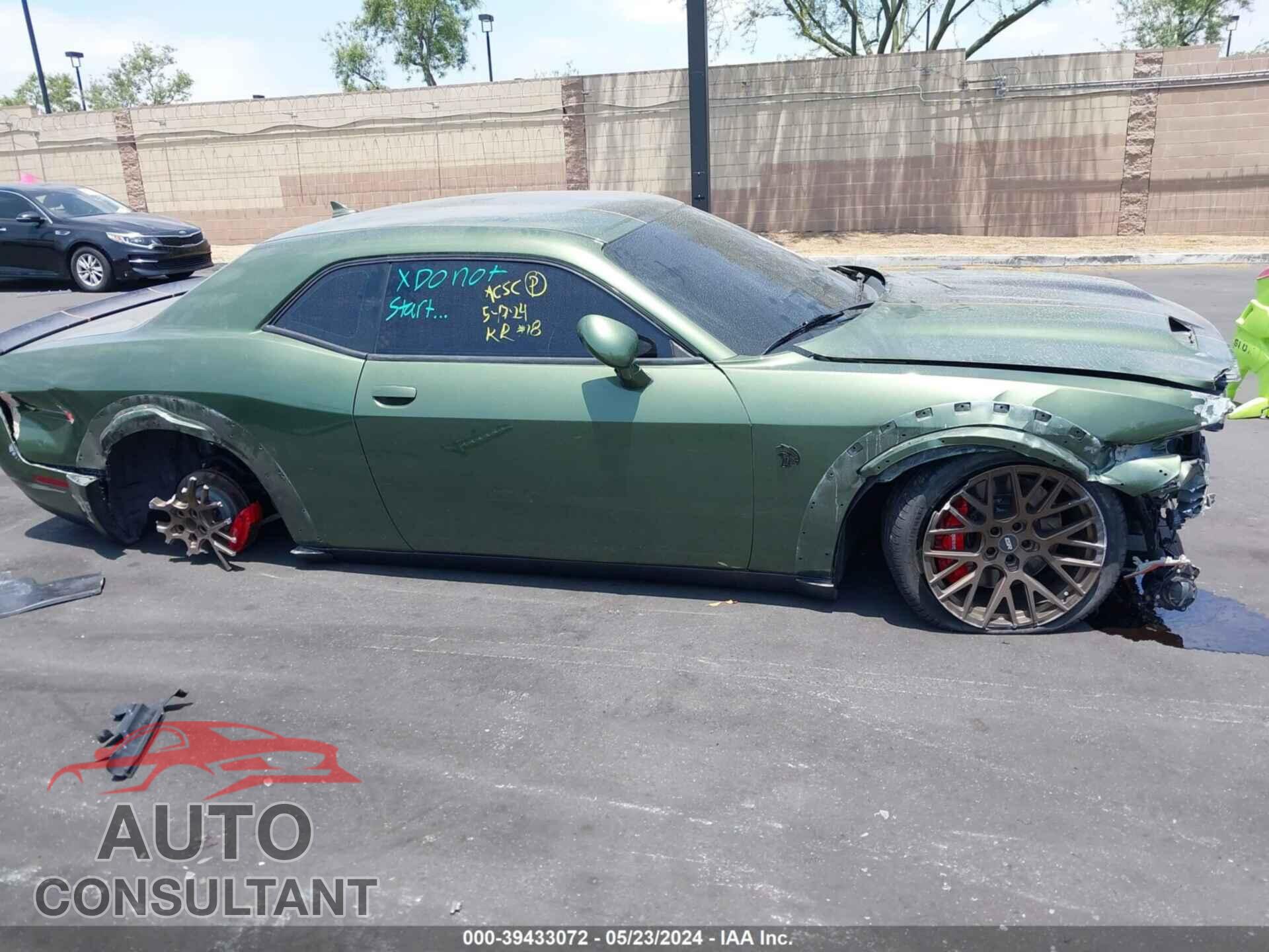 DODGE CHALLENGER 2019 - 2C3CDZC97KH524281