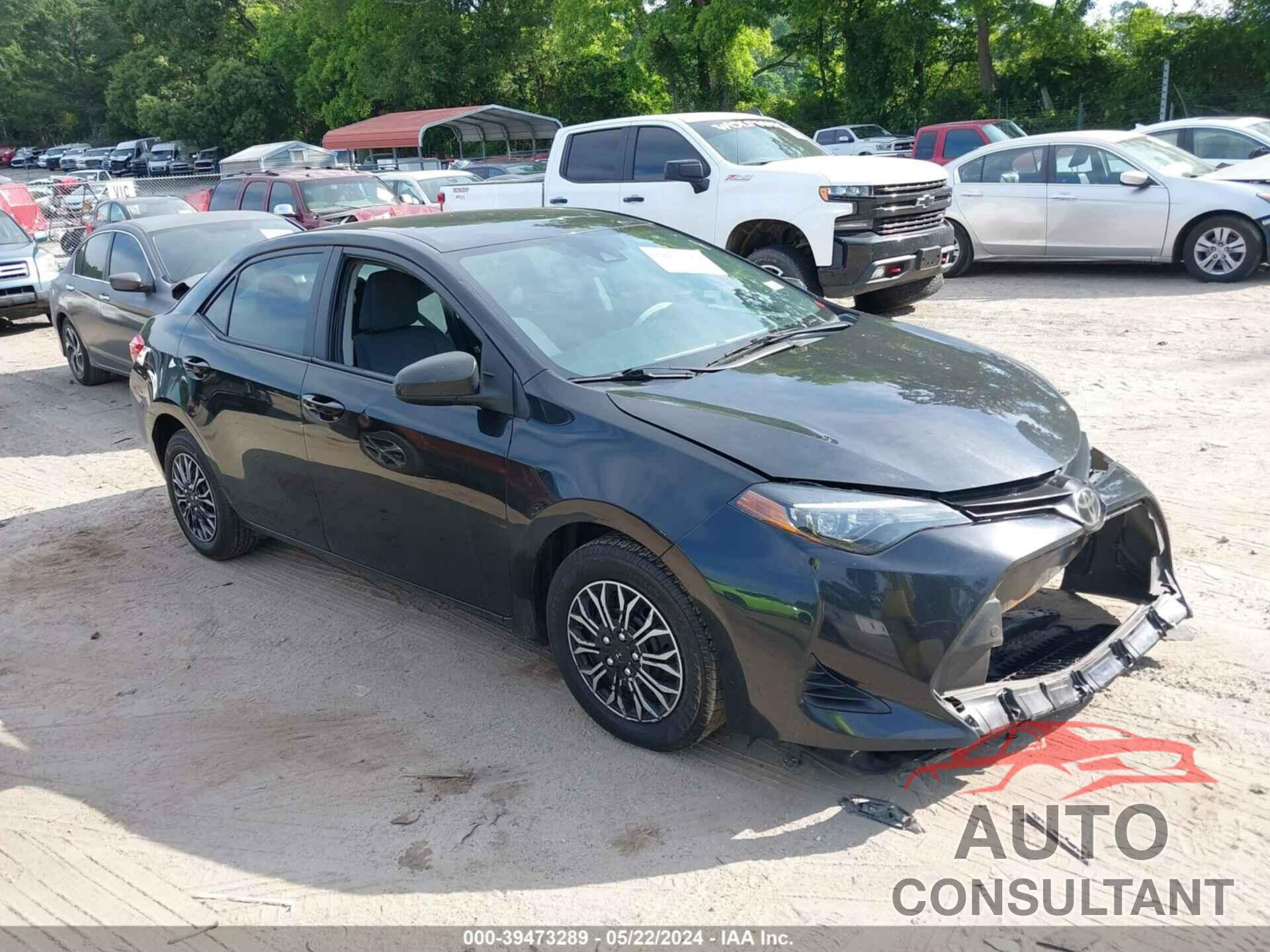 TOYOTA COROLLA 2019 - 2T1BURHE2KC171164