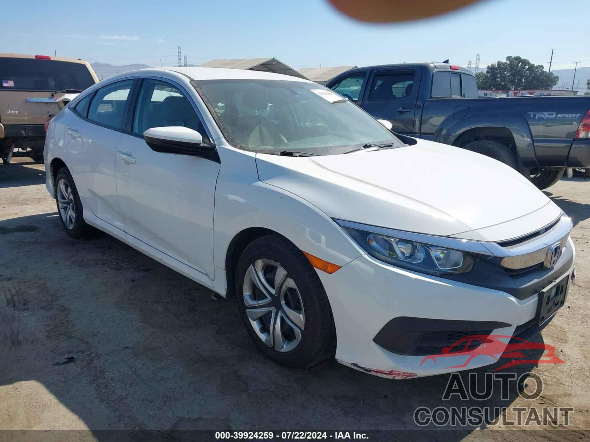 HONDA CIVIC 2016 - 2HGFC2F53GH551725