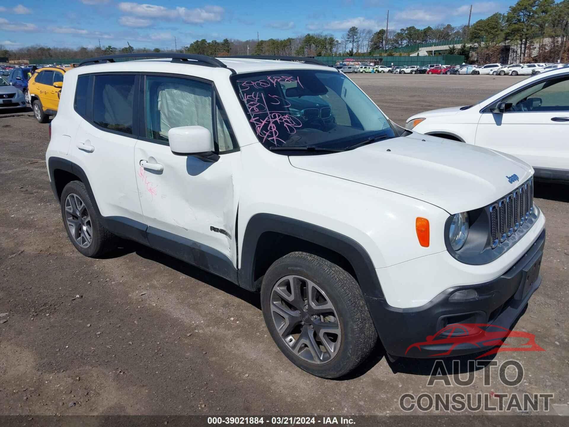 JEEP RENEGADE 2016 - ZACCJBBT1GPD62484