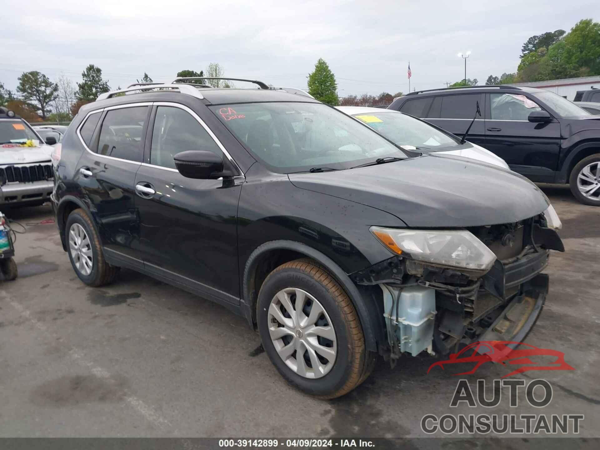 NISSAN ROGUE 2016 - KNMAT2MV5GP609129