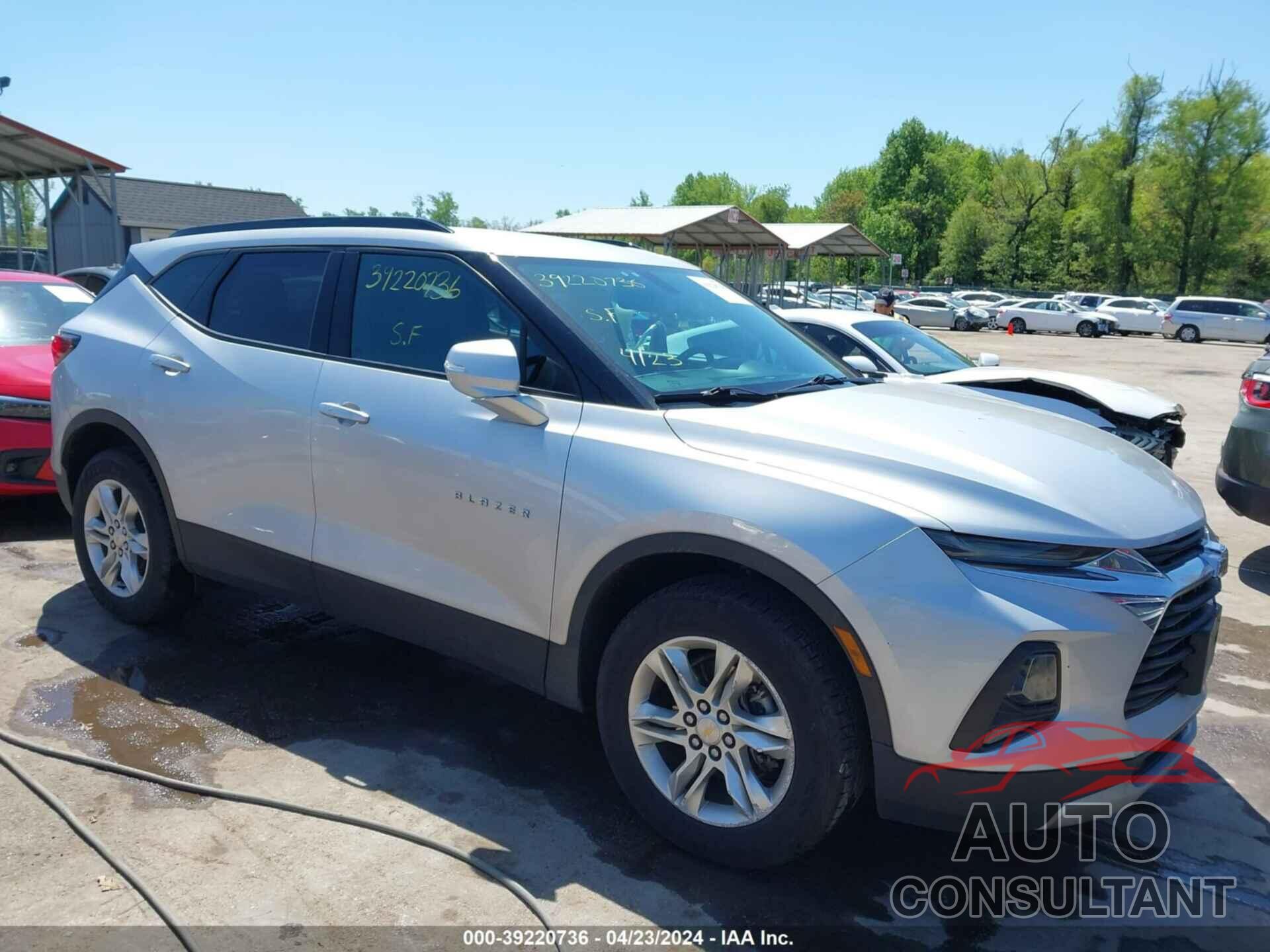 CHEVROLET BLAZER 2021 - 3GNKBBRA9MS502991