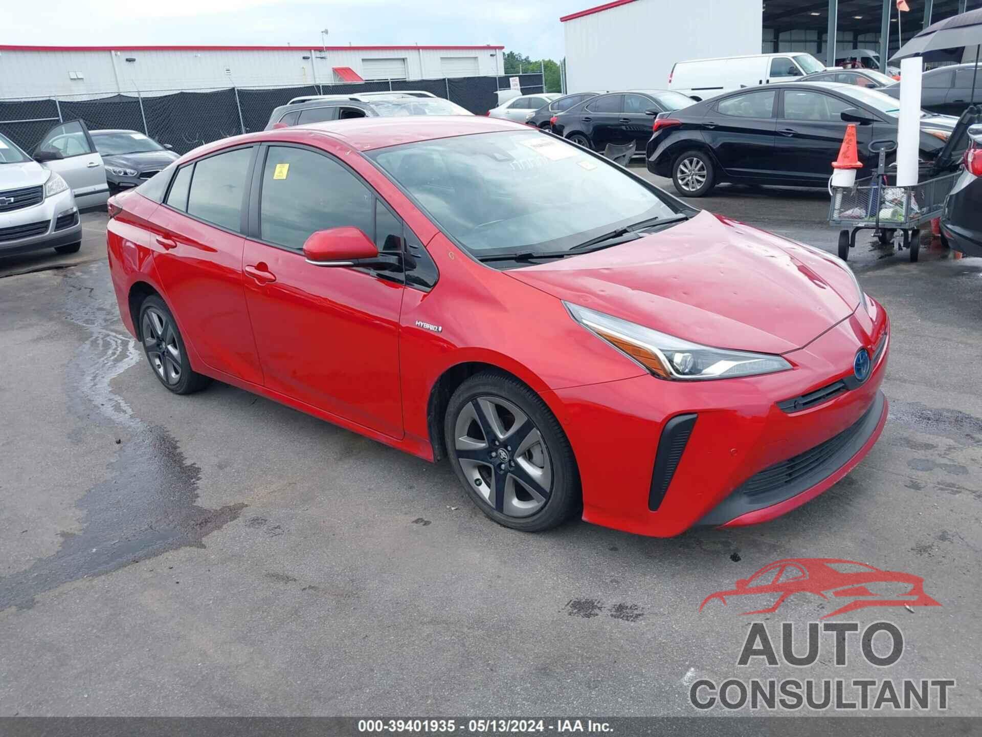 TOYOTA PRIUS 2020 - JTDKARFU8L3114447