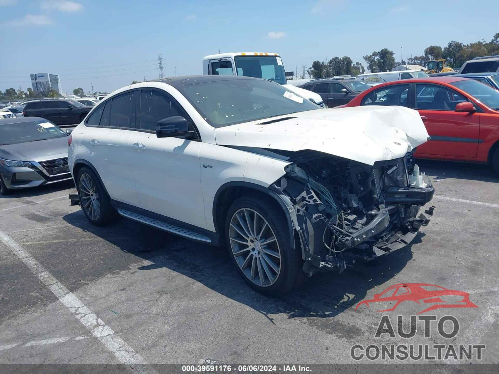 MERCEDES-BENZ AMG GLE 43 COUPE 2019 - 4JGED6EB6KA154048