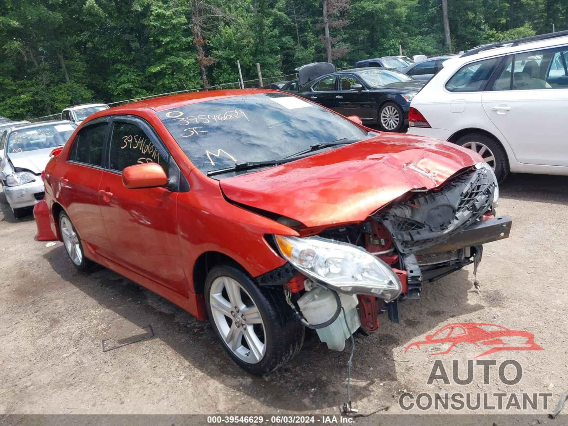 TOYOTA COROLLA 2013 - 2T1BU4EE2DC087842