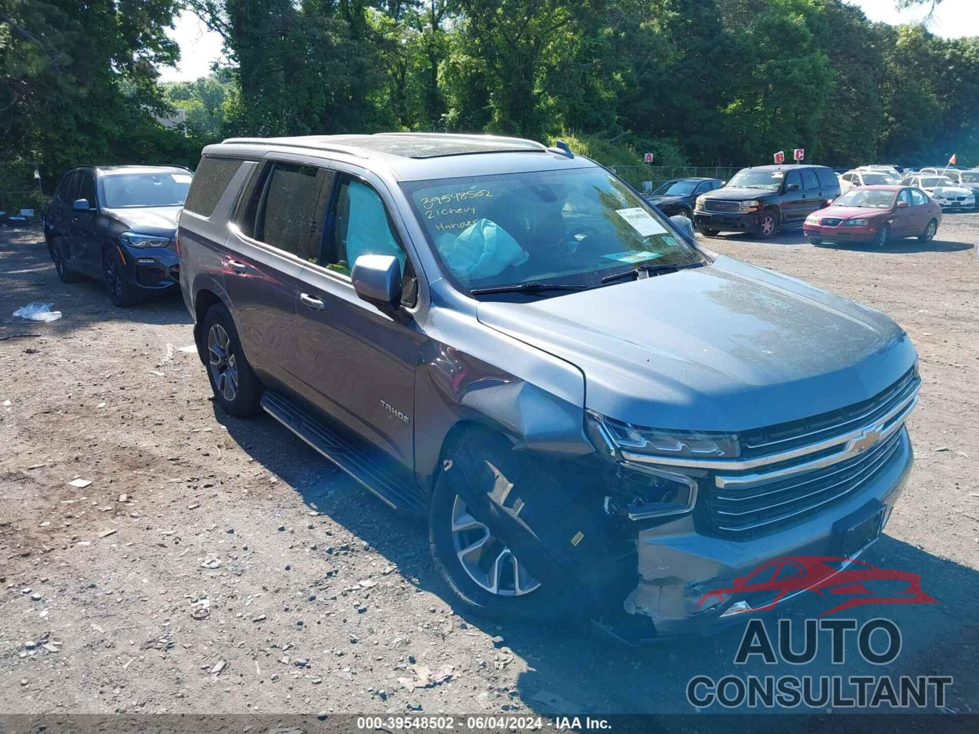 CHEVROLET TAHOE 2021 - 1GNSKNKD0MR236236