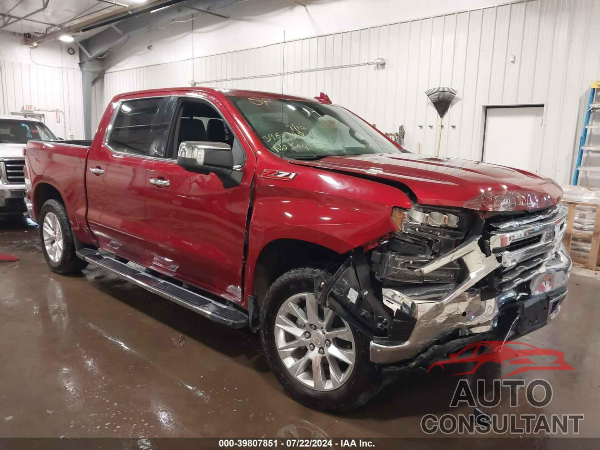 CHEVROLET SILVERADO 1500 2021 - 3GCUYGEL7MG135483