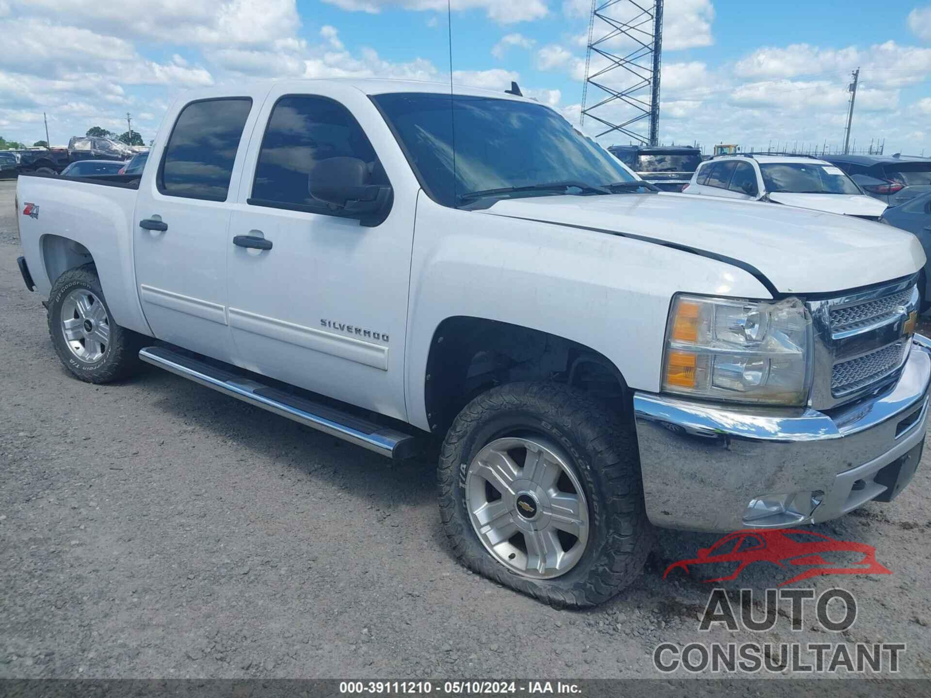 CHEVROLET SILVERADO 1500 2012 - 1GCPKSE70CF135782