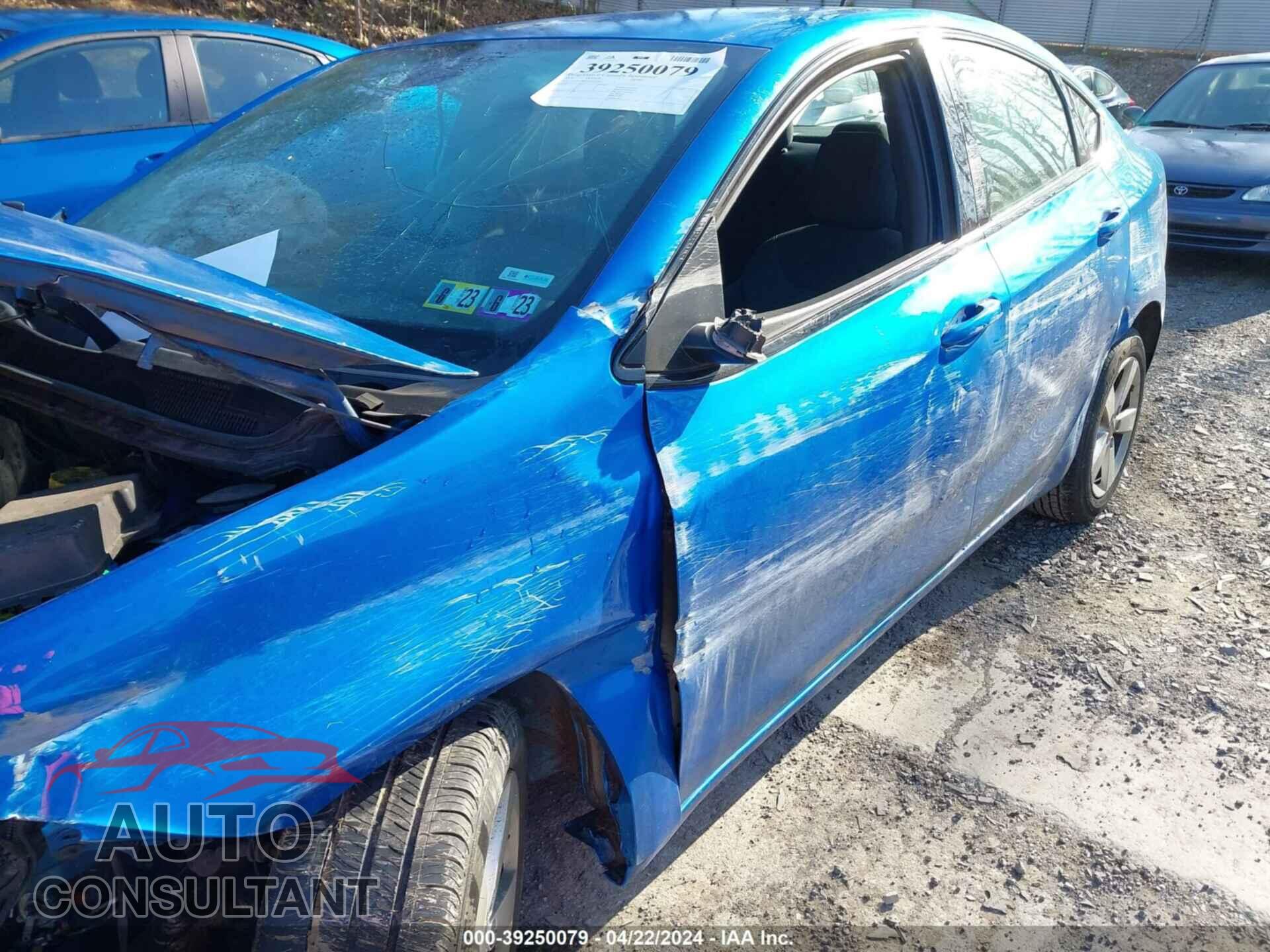 DODGE DART 2016 - 1C3CDFBB2GD577364