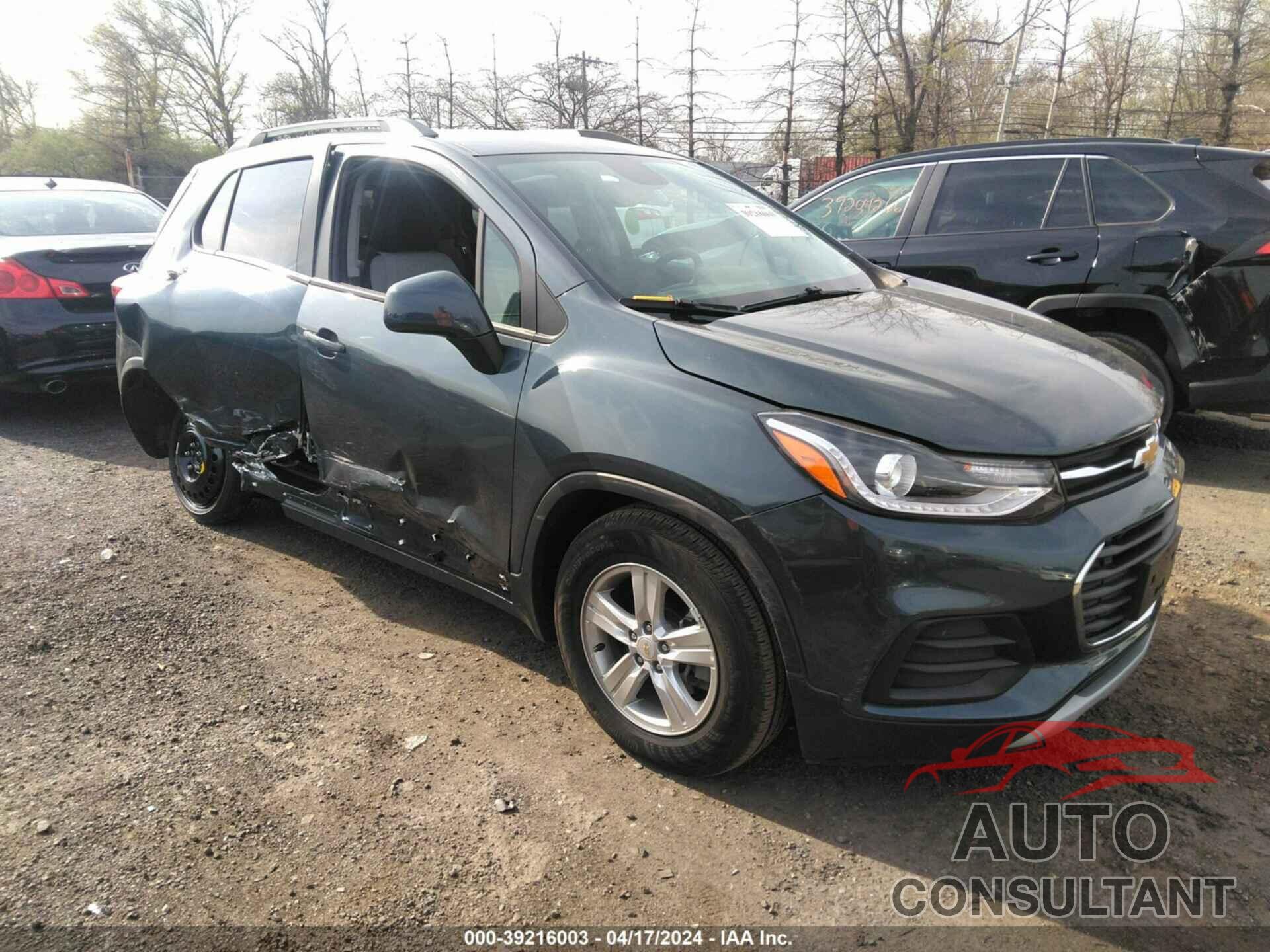 CHEVROLET TRAX 2021 - KL7CJLSB2MB323726