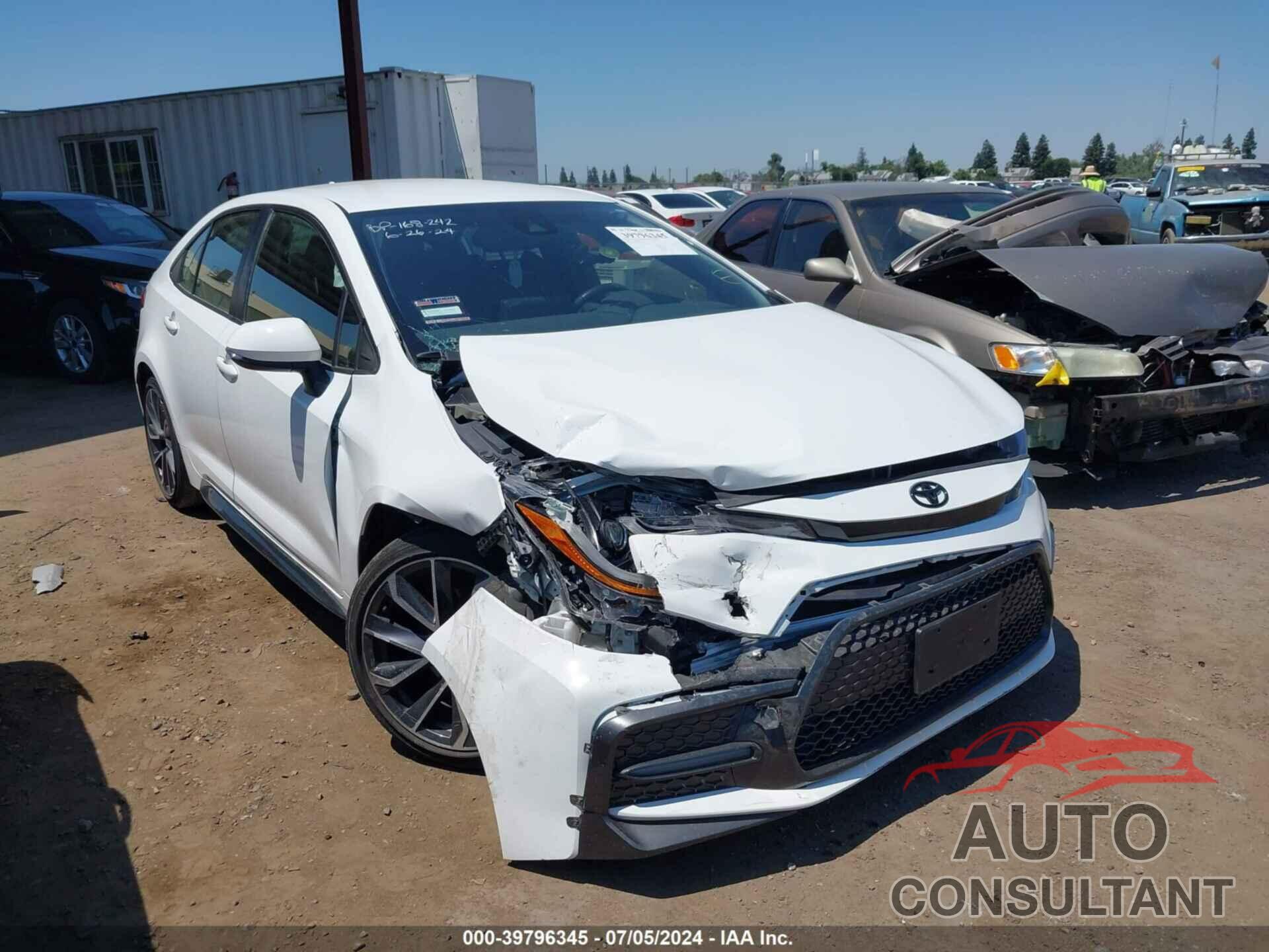 TOYOTA COROLLA 2022 - JTDS4MCE8N3510405