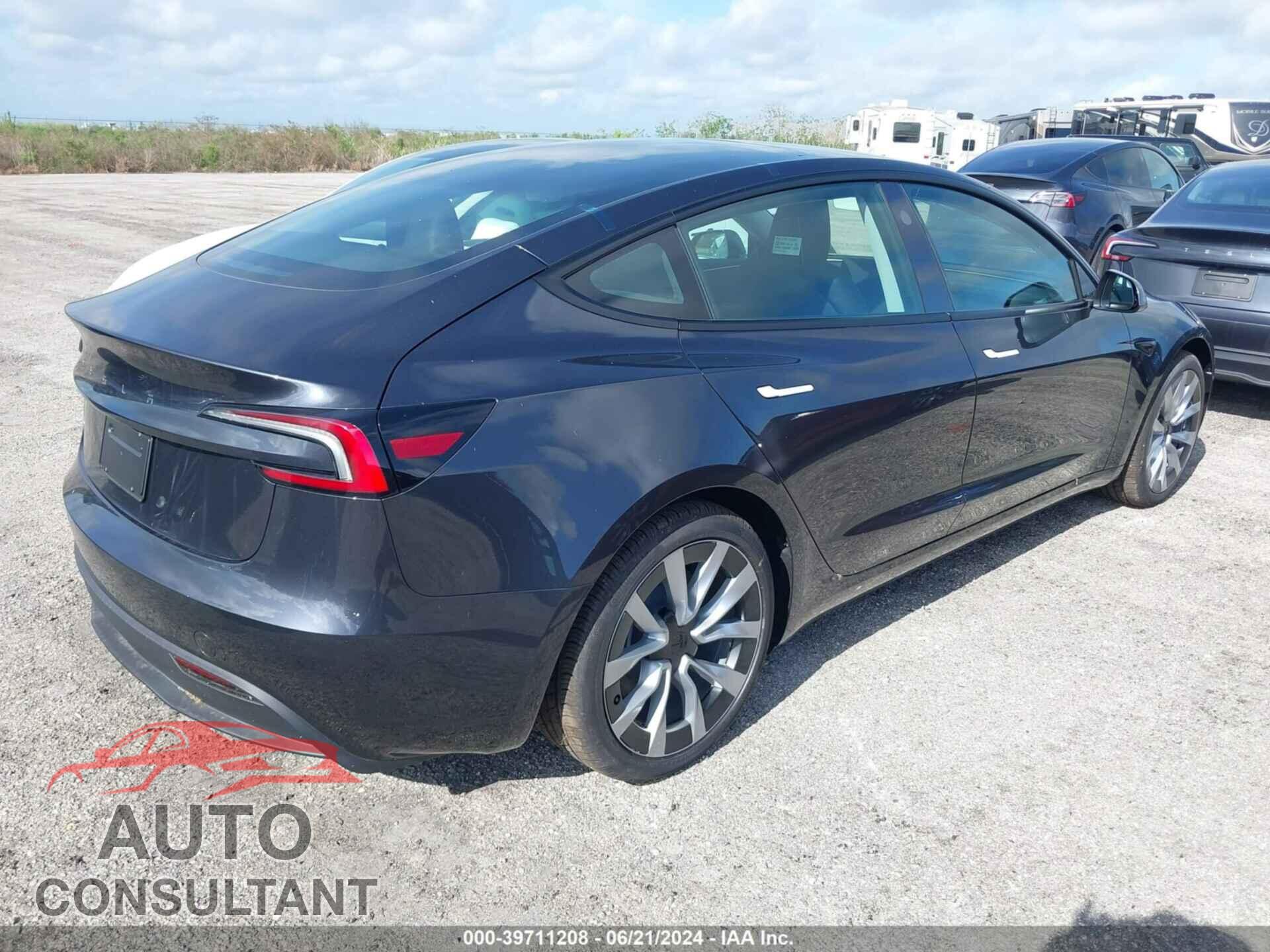 TESLA MODEL 3 2024 - 5YJ3E1EA5RF751289