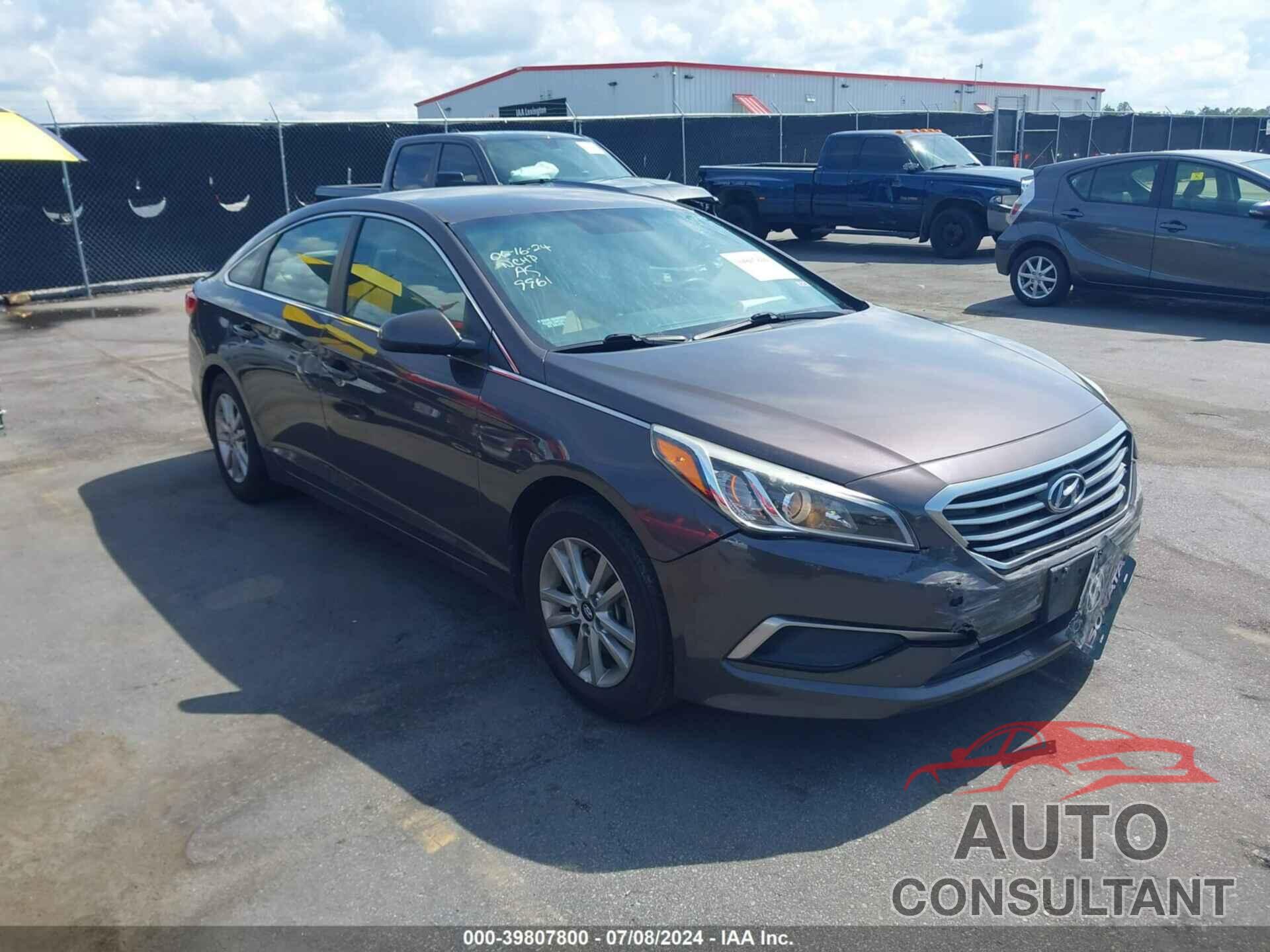 HYUNDAI SONATA 2017 - 5NPE24AF2HH459961